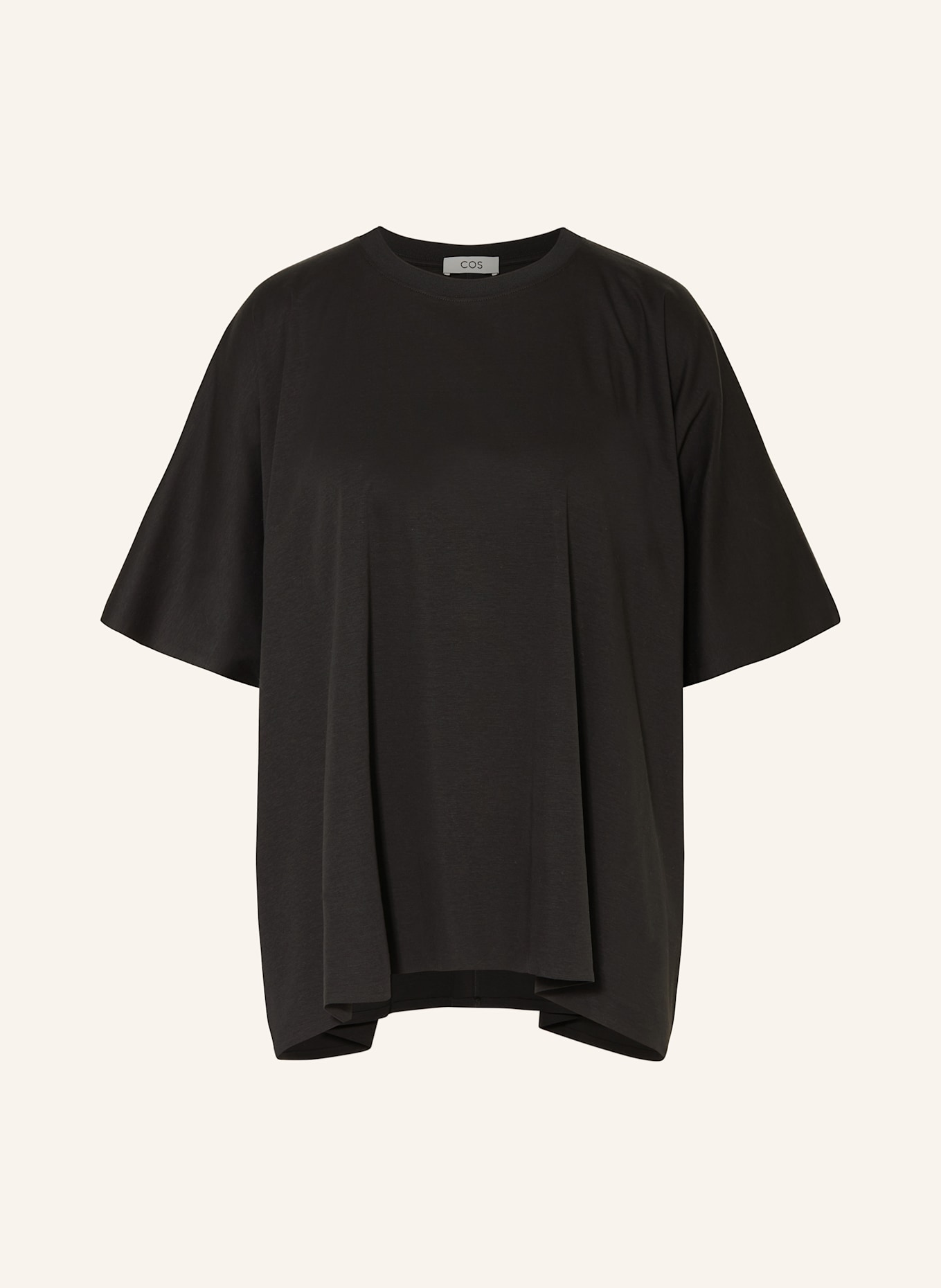 COS Oversized-Shirt: SCHWARZ