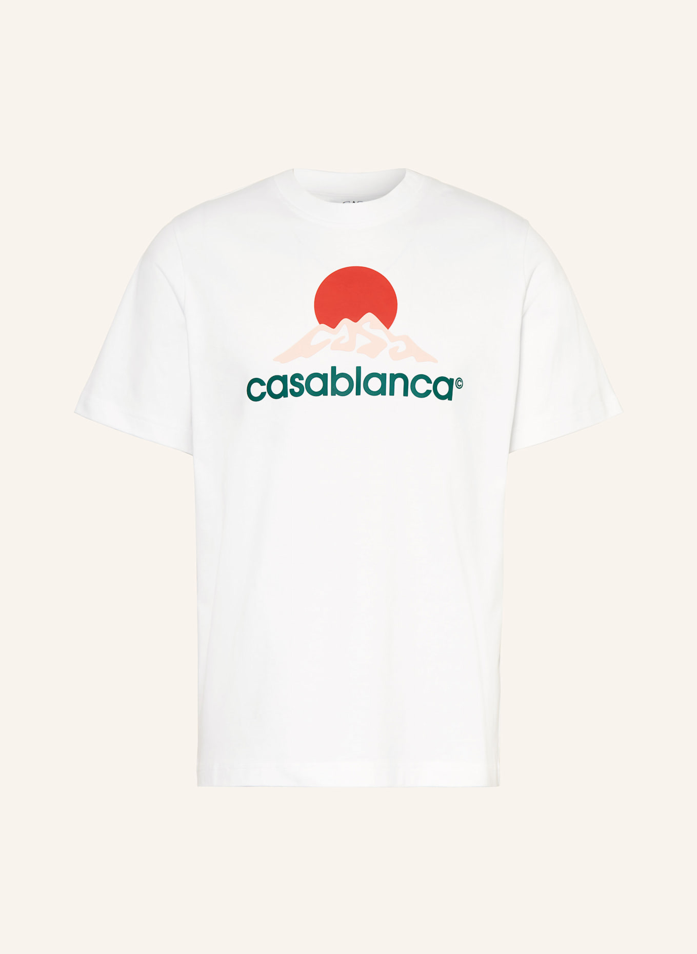 Casablanca T-shirt: WHITE