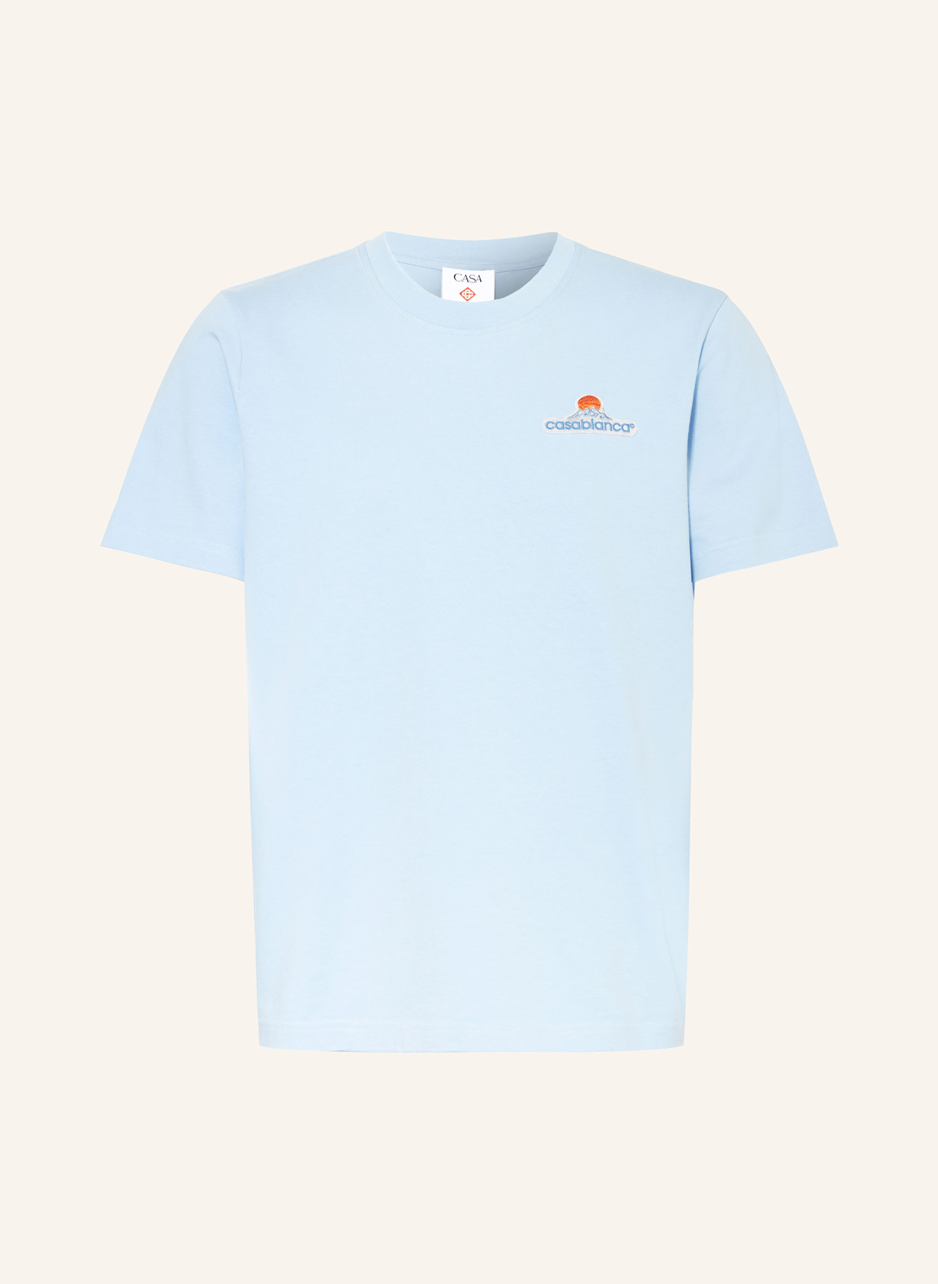 Casablanca T-shirt: LIGHT BLUE