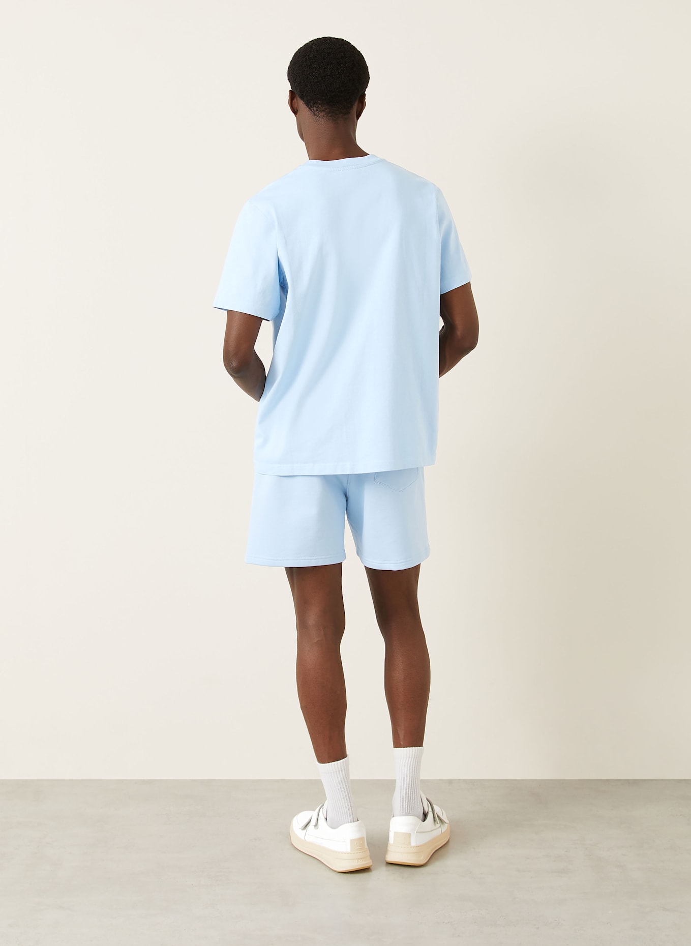 Casablanca T-shirt: LIGHT BLUE