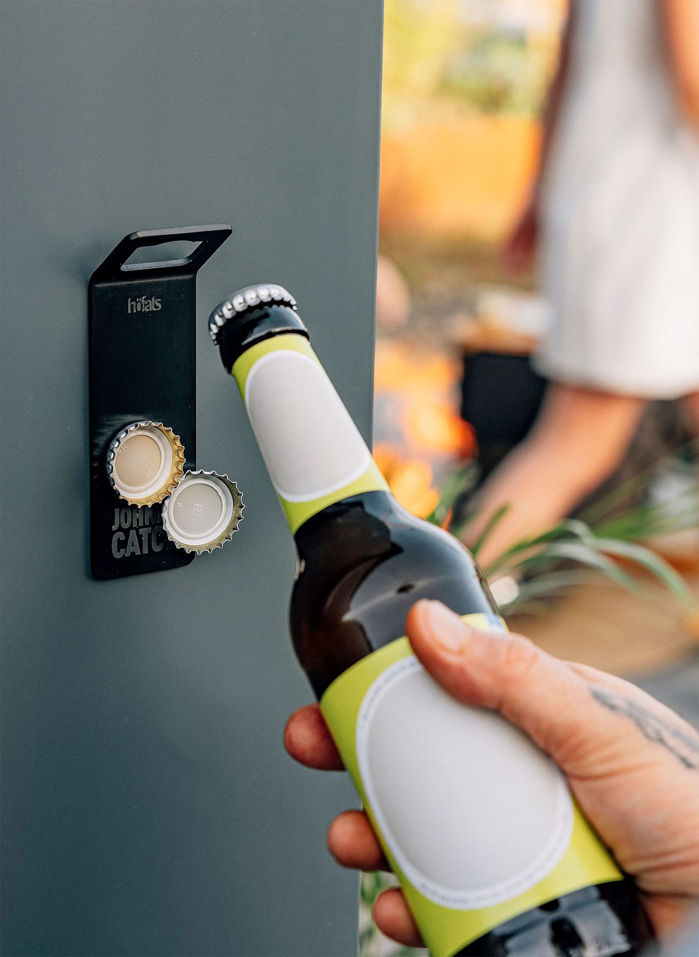 höfats Flesopener JOHNNY CATCH: ZWART