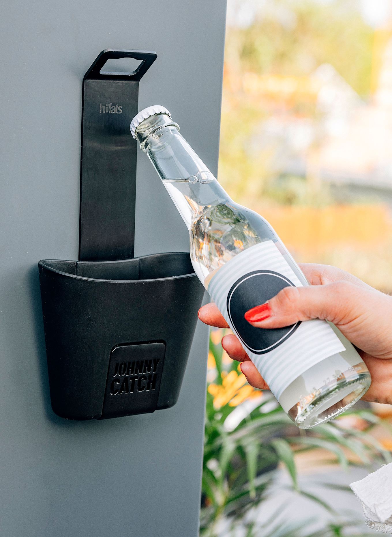 höfats Flaschenöffner JOHNNY CATCH: SCHWARZ