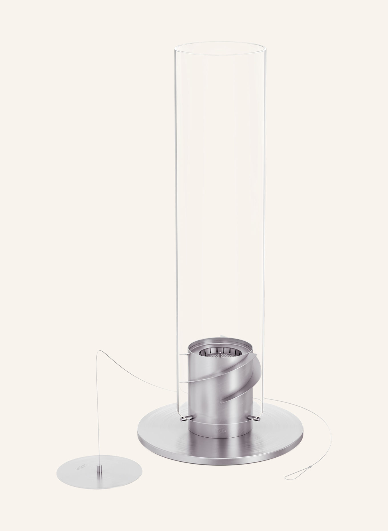 höfats Tafelhaard SPIN 90: ZILVER