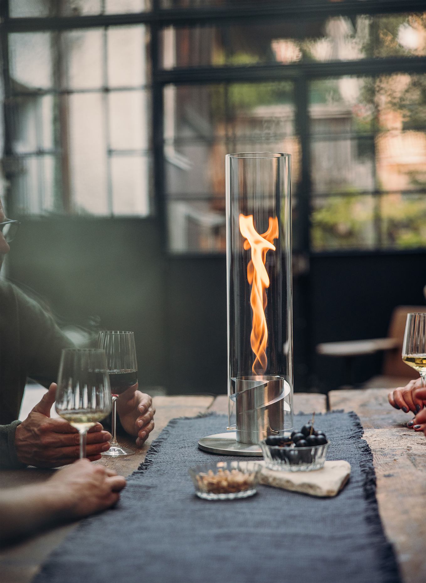 höfats Tafelhaard SPIN 1200: ZILVER / WIT