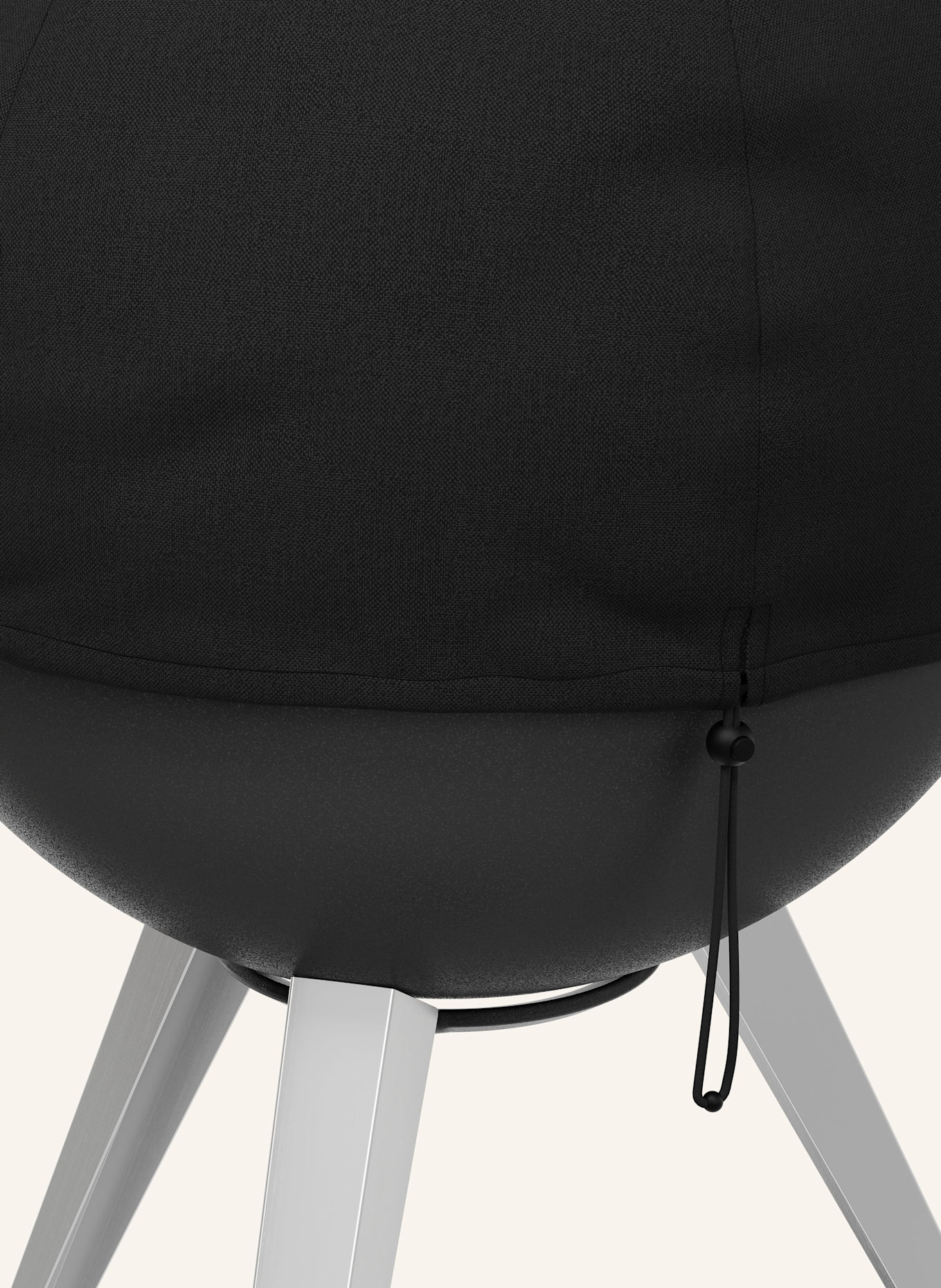 höfats Abdeckhaube für Feuerschale MOON 45: SCHWARZ