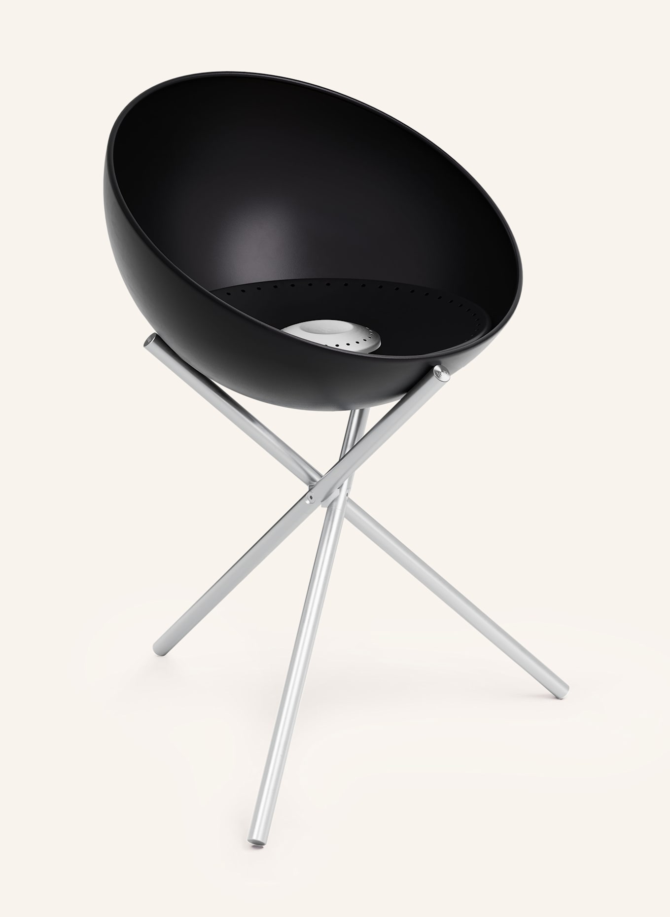 höfats Feuerschale BOWL 57: SCHWARZ / SILBER