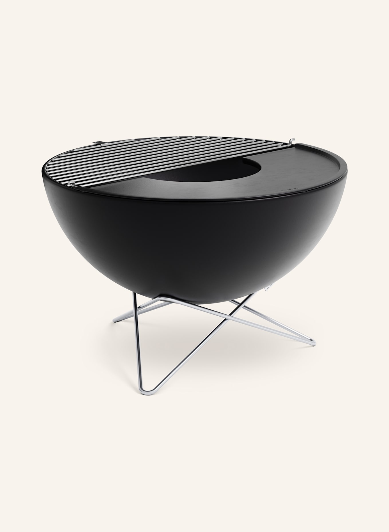 höfats Vuurkorf BOWL 57: ZWART / ZILVER