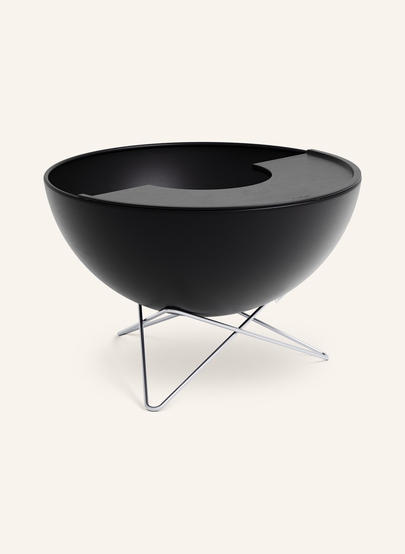 höfats Vuurkorf BOWL 57: ZWART / ZILVER