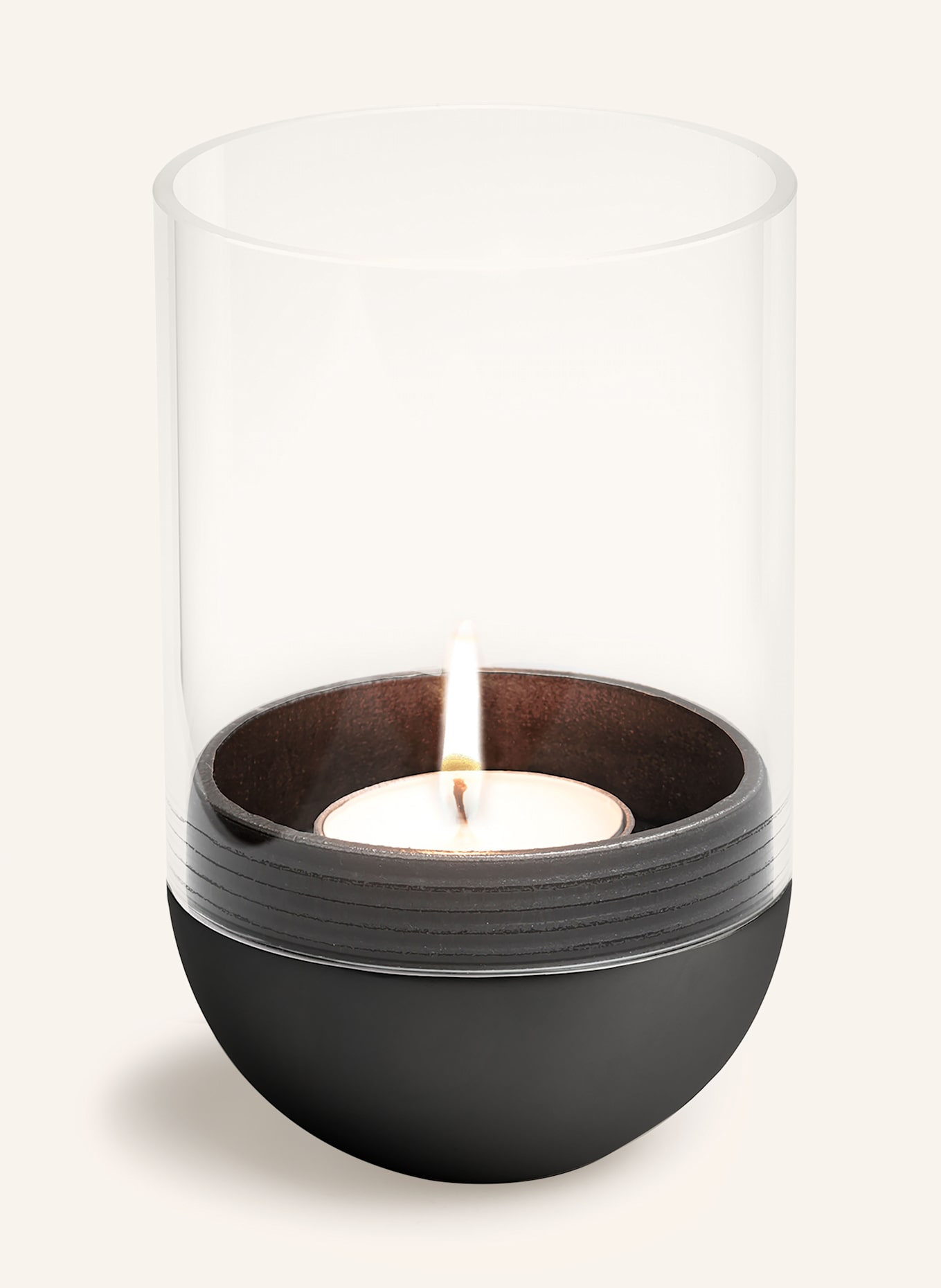 höfats Windlicht GRAVITY CANDLE: ZWART