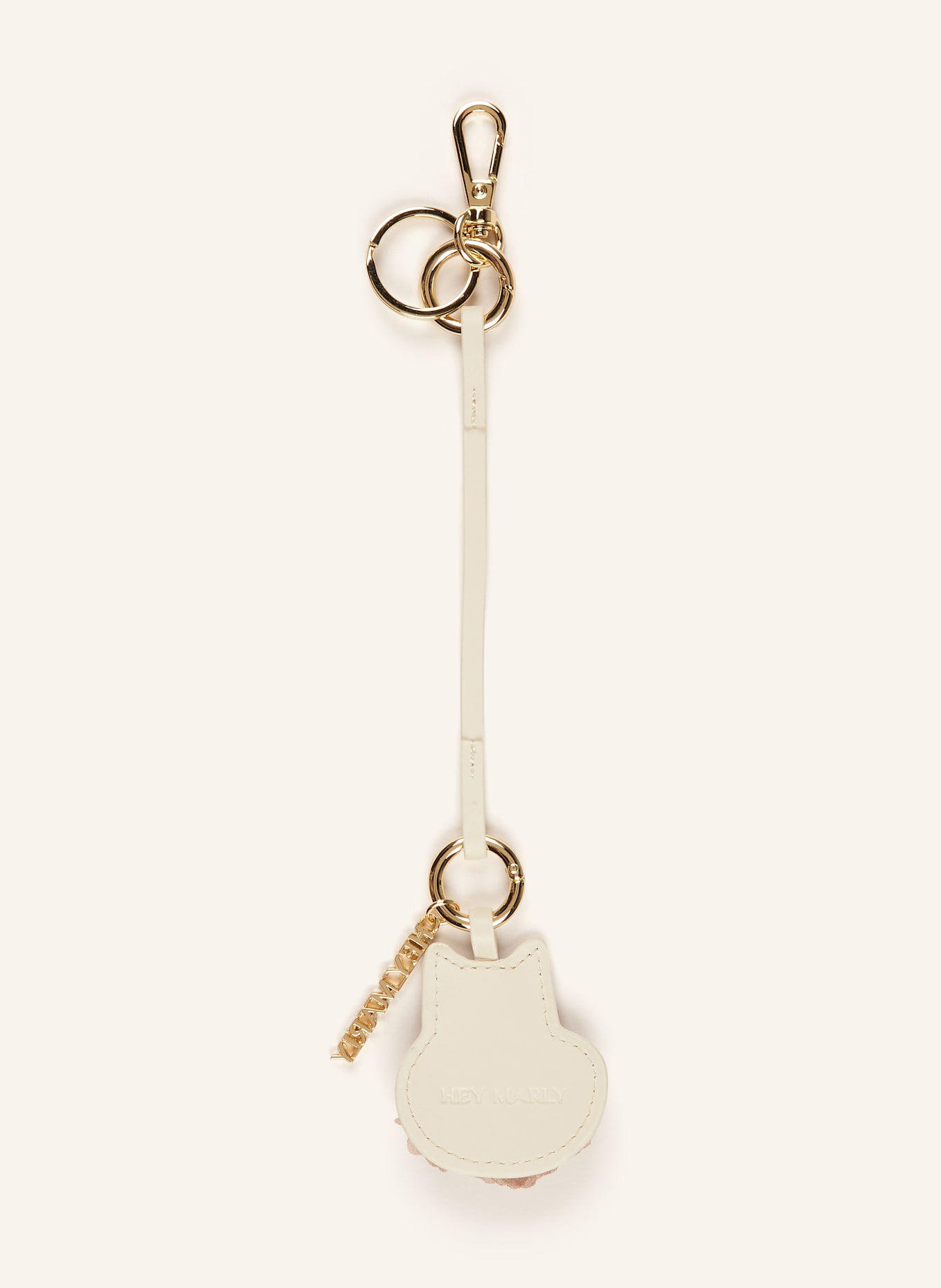 HEY MARLY Taschenanhänger SOFT CAT: CREME