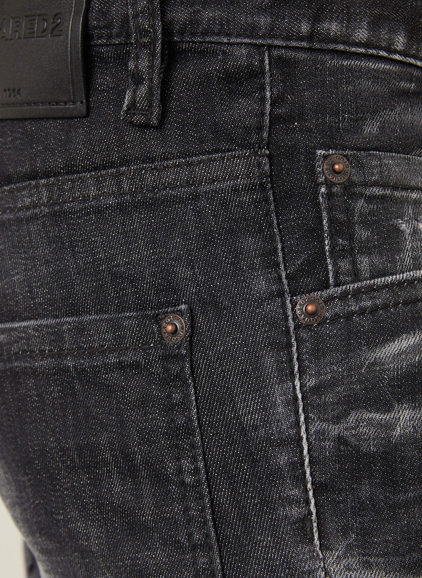 DSQUARED2 Jeans 642 Regular Fit: 900 BLACK