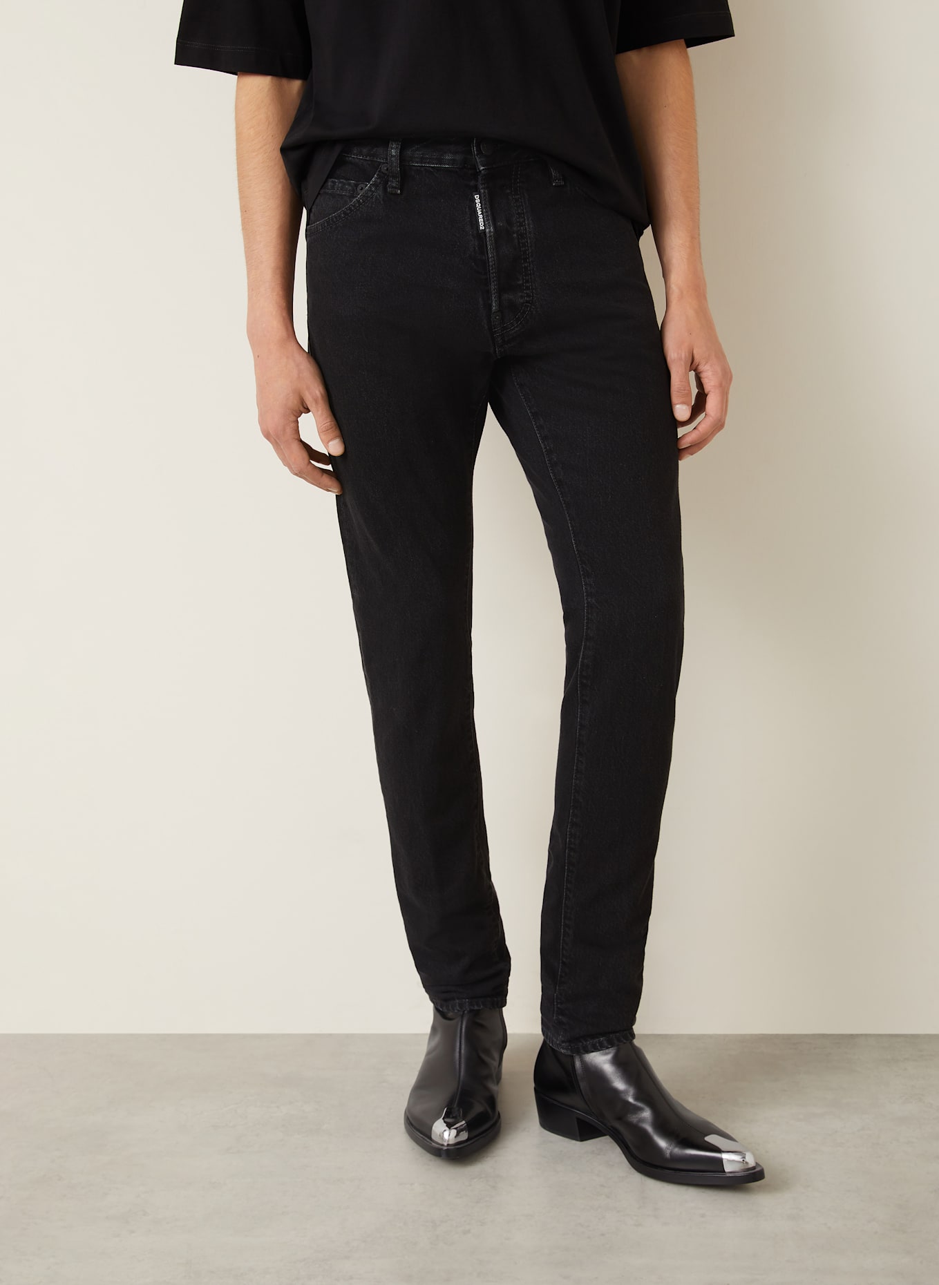 DSQUARED2 Jeans COOL GUY slim fit: 900 BLACK