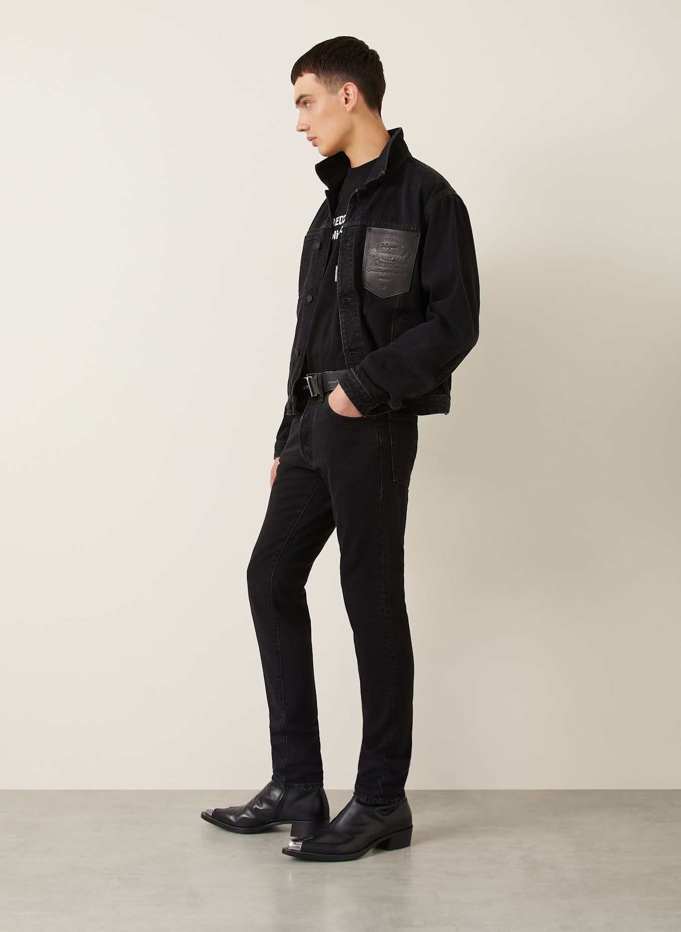 DSQUARED2 Jeans COOL GUY slim fit: 900 BLACK