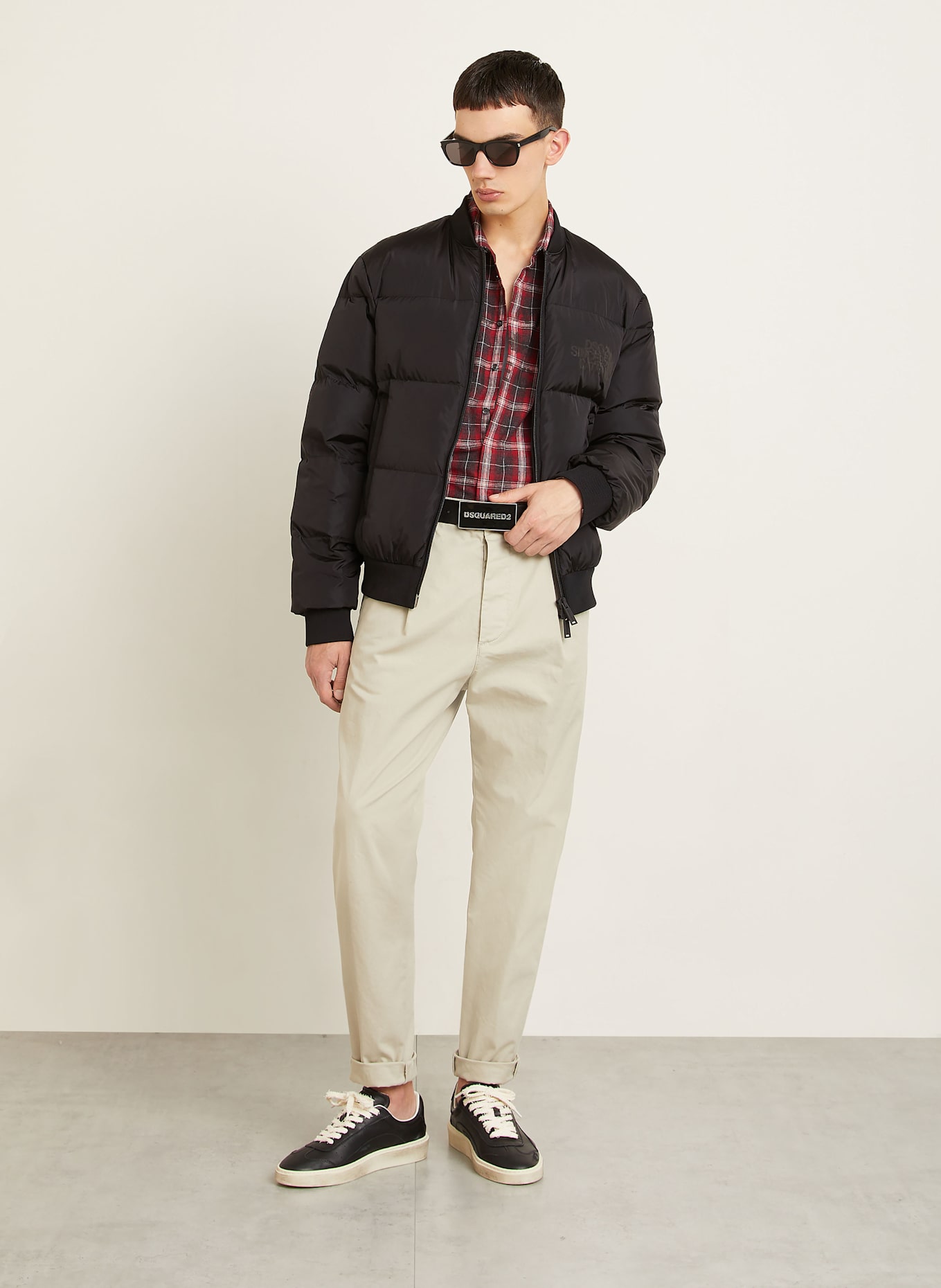 DSQUARED2 Daunenjacke EASY PUFFER: SCHWARZ
