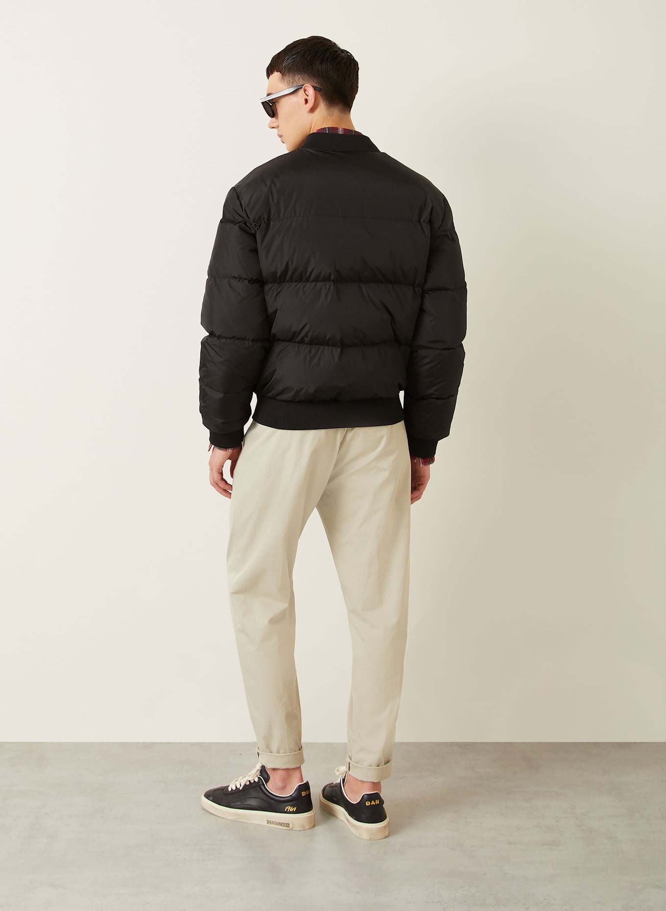 DSQUARED2 Daunenjacke EASY PUFFER: SCHWARZ