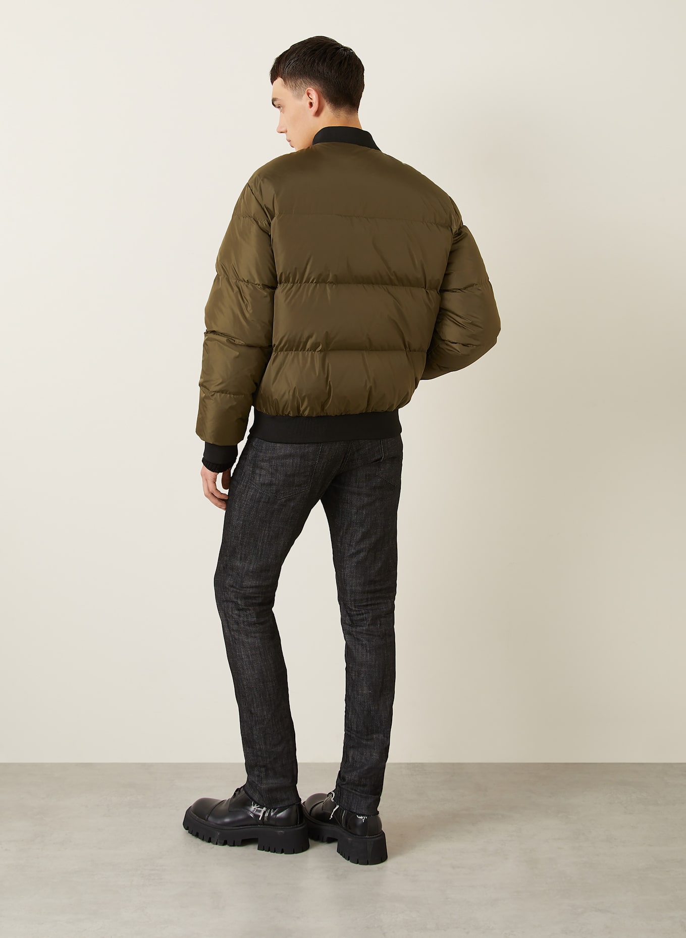 DSQUARED2 Daunenjacke EASY PUFFER: KHAKI