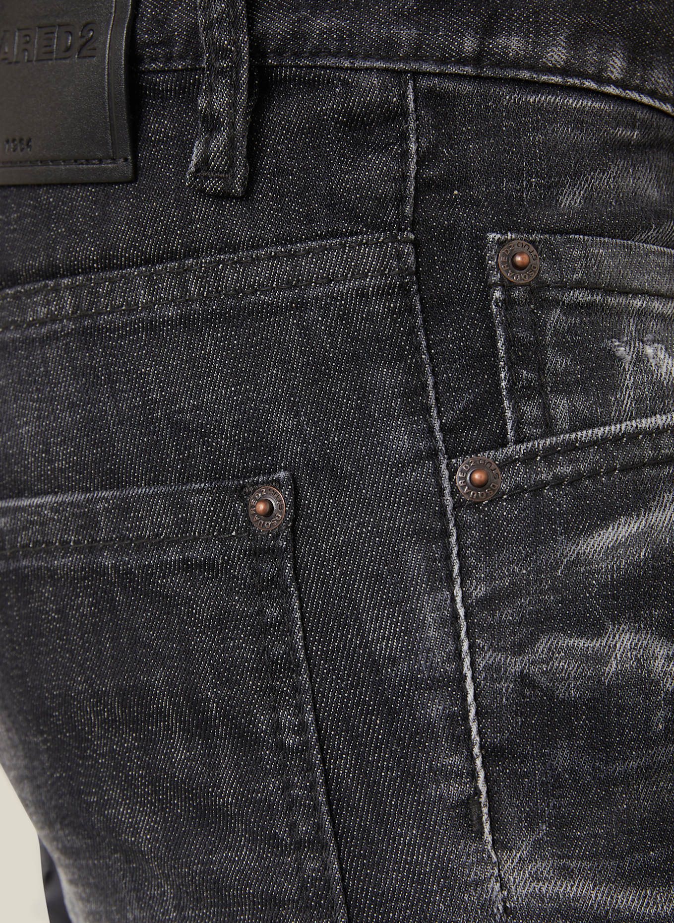 DSQUARED2 Jeans SKATER Slim Fit: 900 BLACK