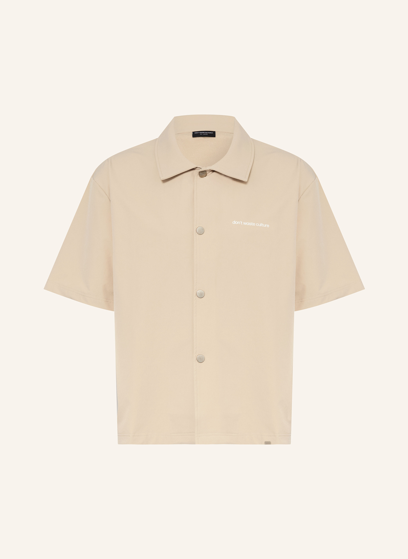 don't waste culture Overshirt VALORIA MAISON D'ART: BEIGE