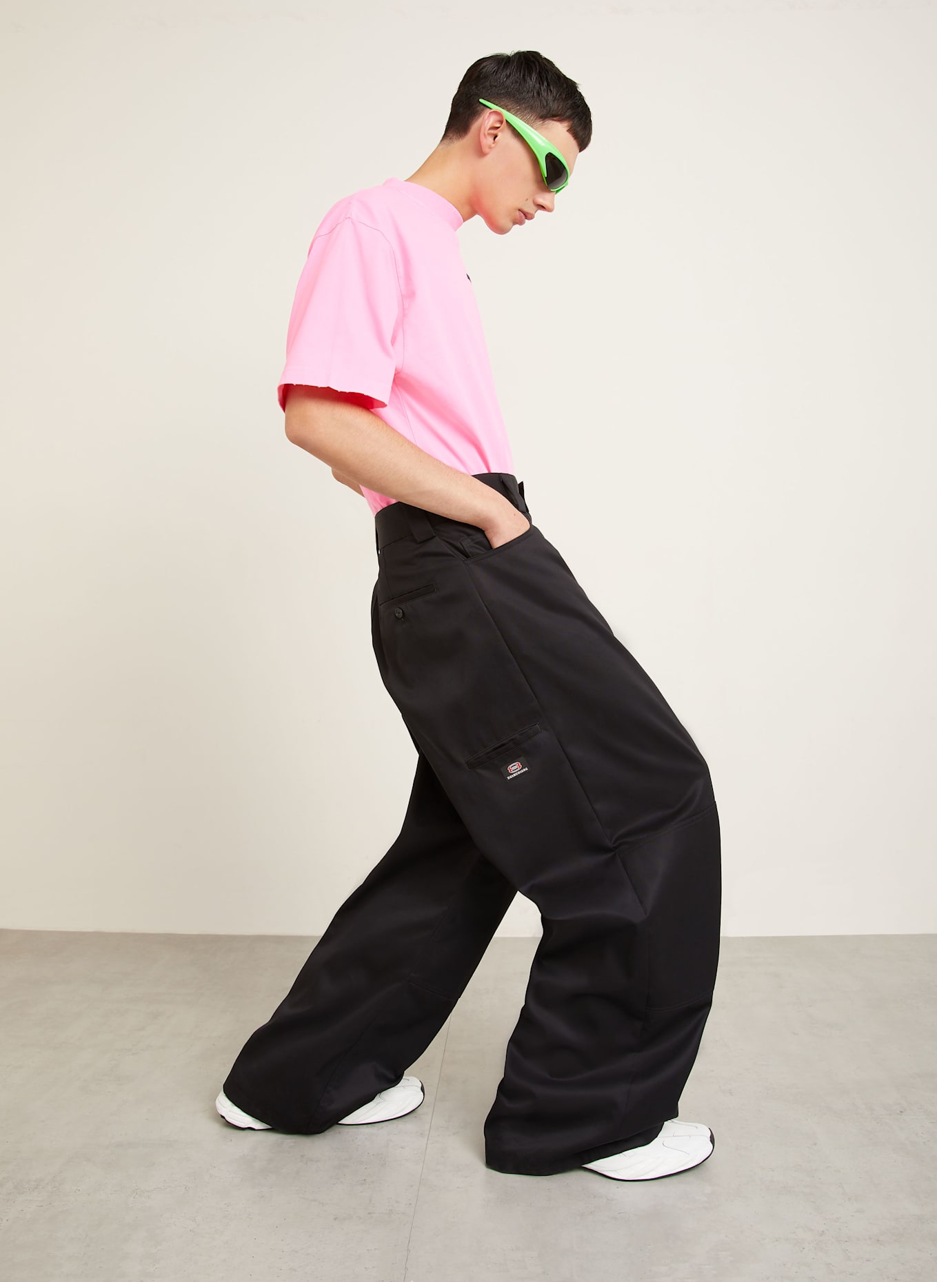 BALENCIAGA Cargohose: SCHWARZ