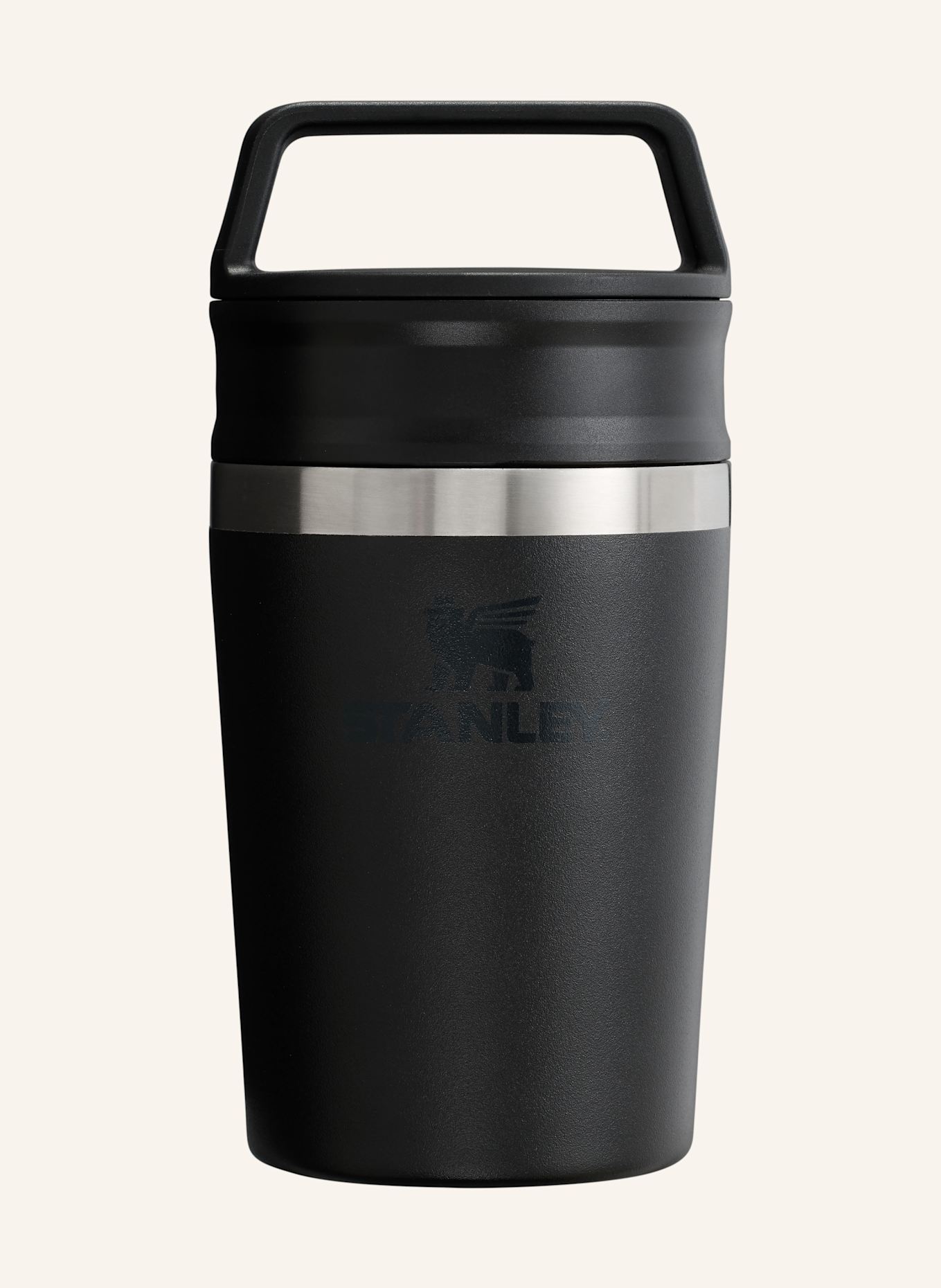 STANLEY Thermobecher THE CAFÉ-TO-GO TRAVEL MUG: SCHWARZ