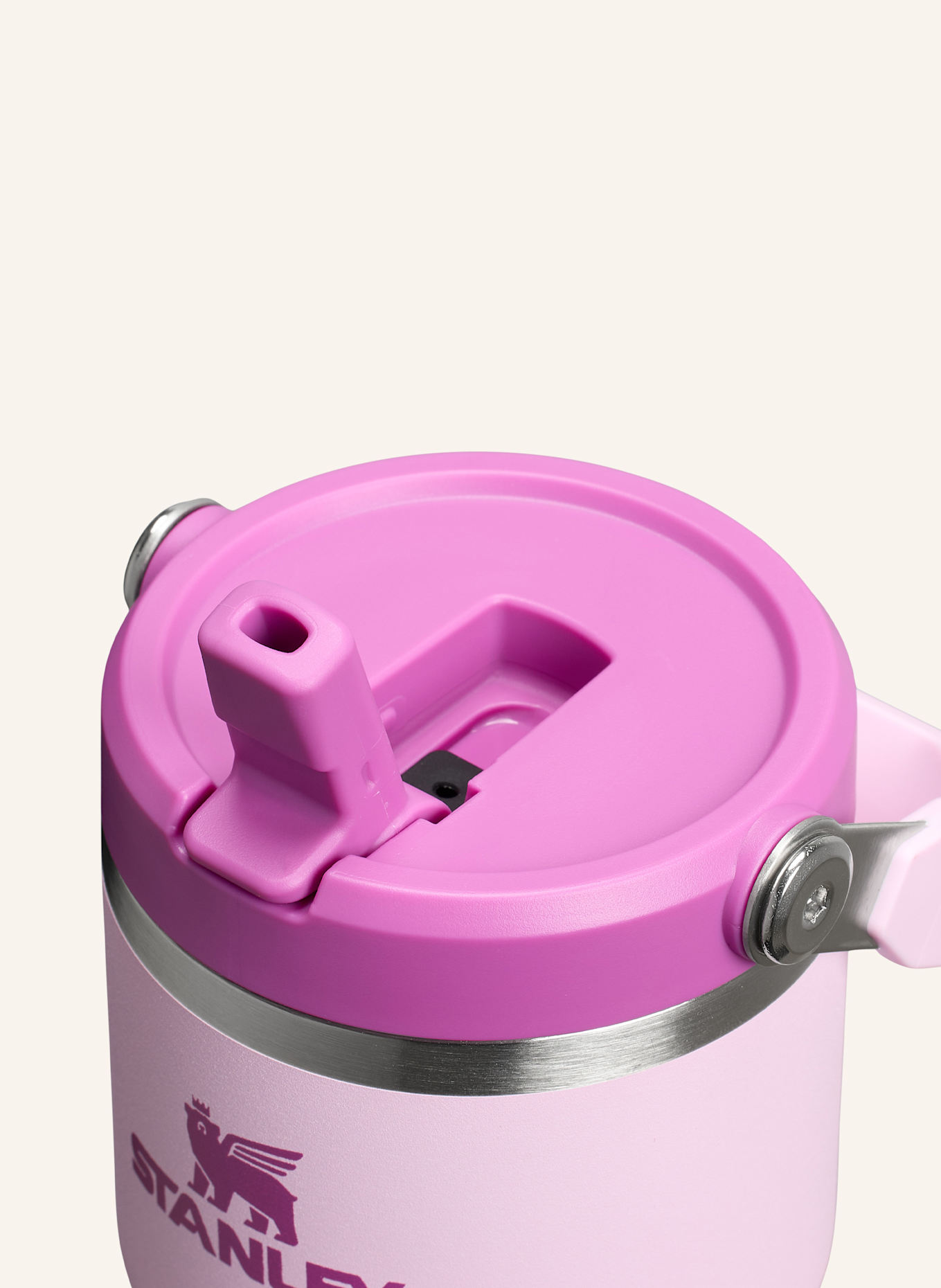 STANLEY Thermobecher THE ICEFLOW™ FLIP STRAW 2.0: ROSA