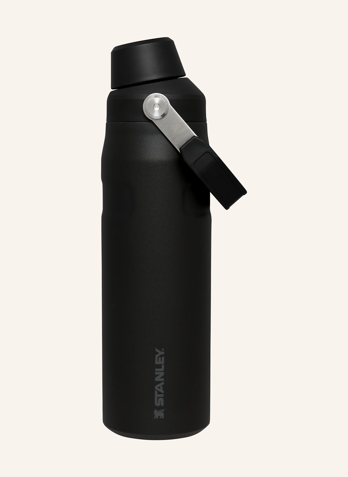 STANLEY Isolierflasche THE ICEFLOW™ BOTTLE FAST FLOW: SCHWARZ