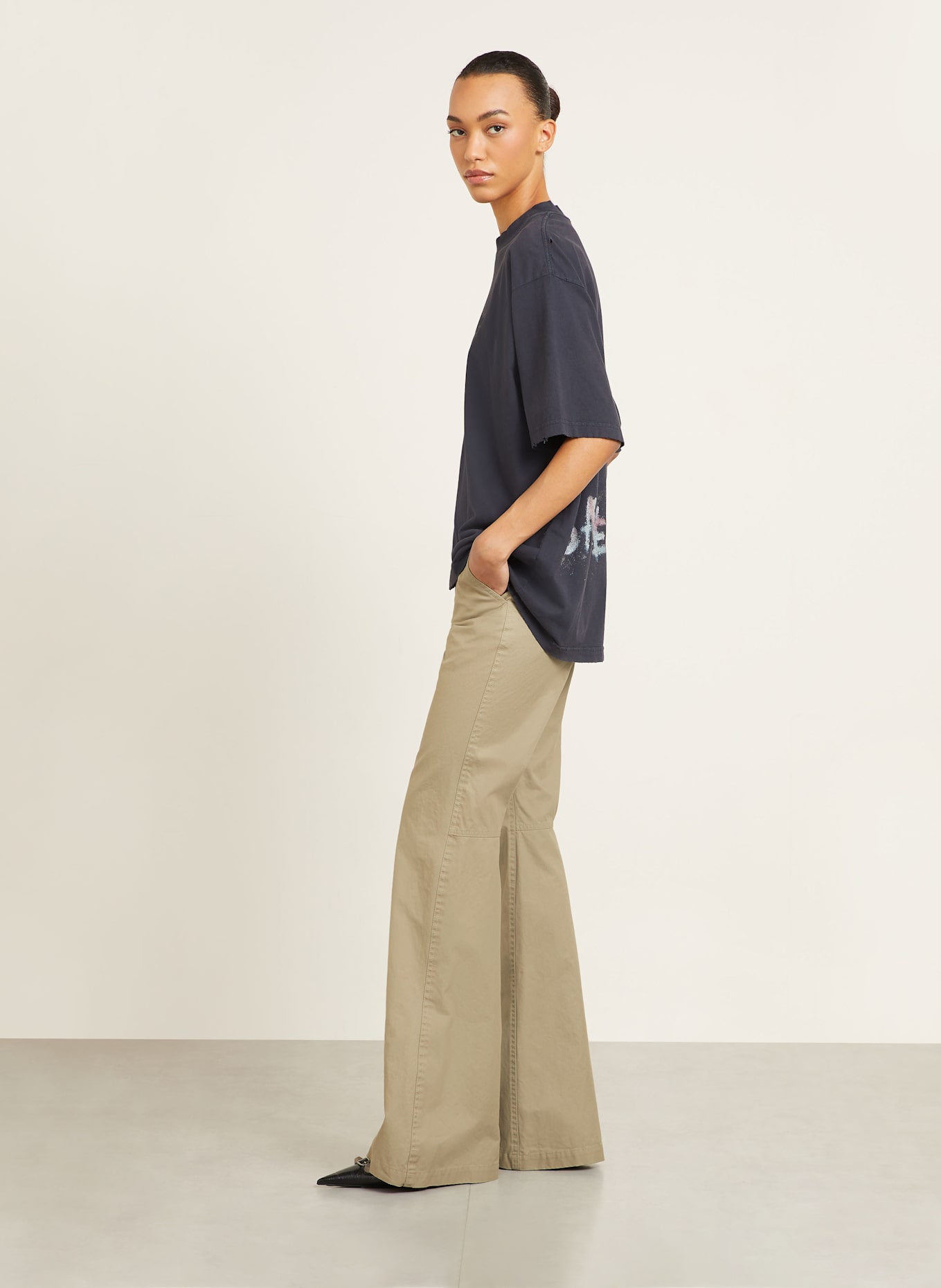 BALENCIAGA Hose: BEIGE