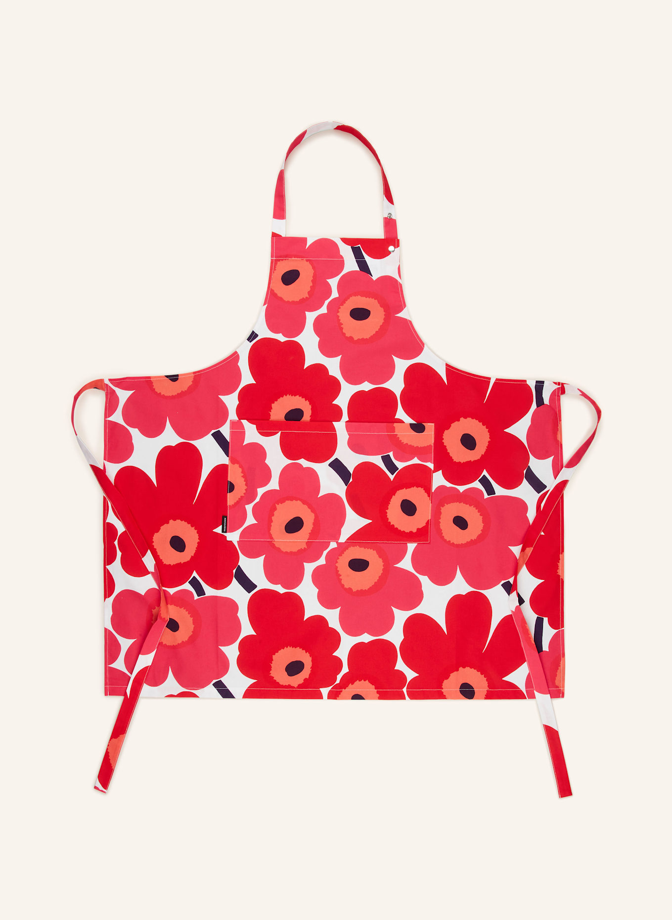 marimekko Schürze PIENI UNIKKO: ROT / PINK / WEISS