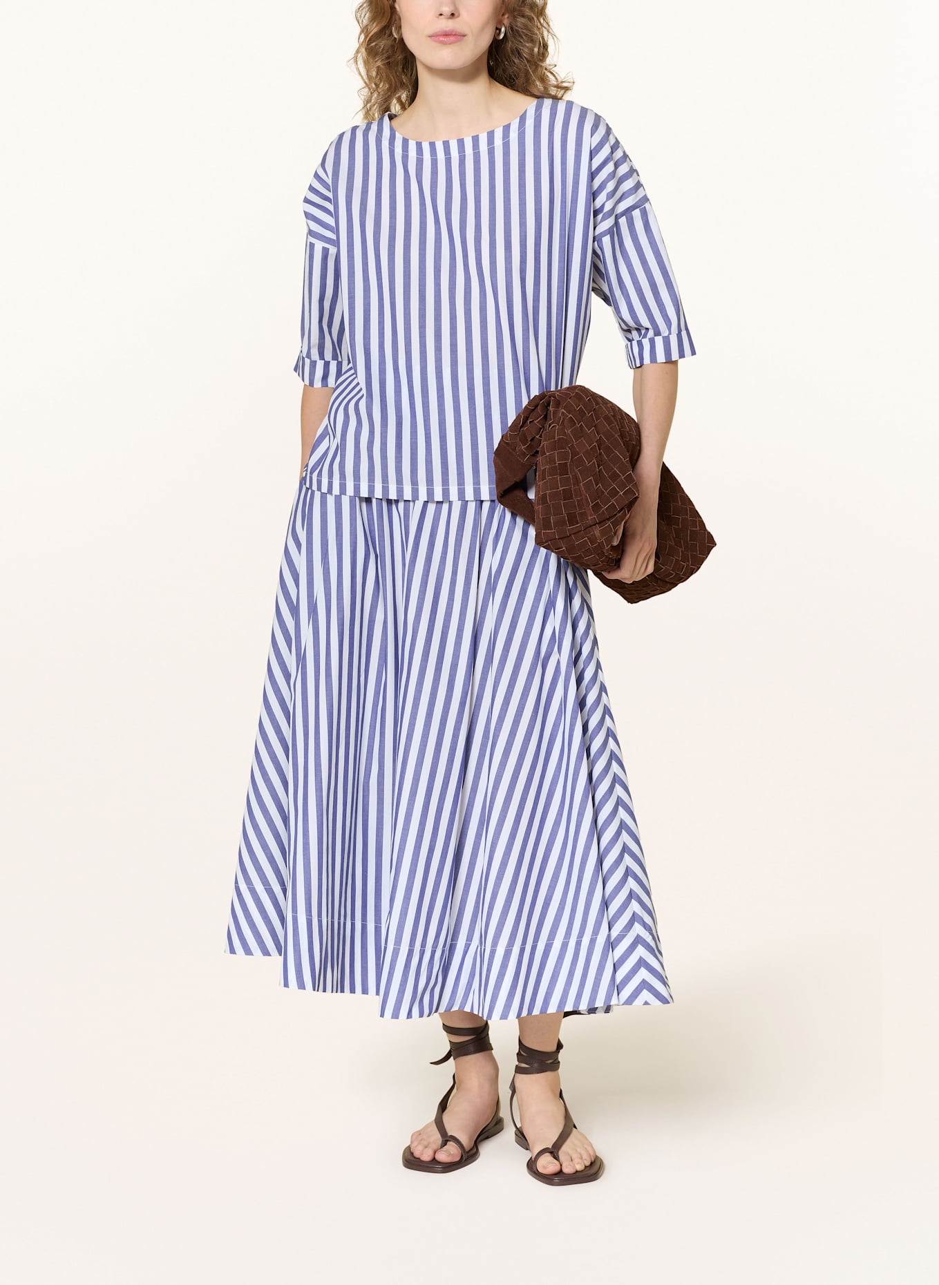 Rich & Royal Shirt blouse: MM6 Maison Margiela satin-finish shirt dress