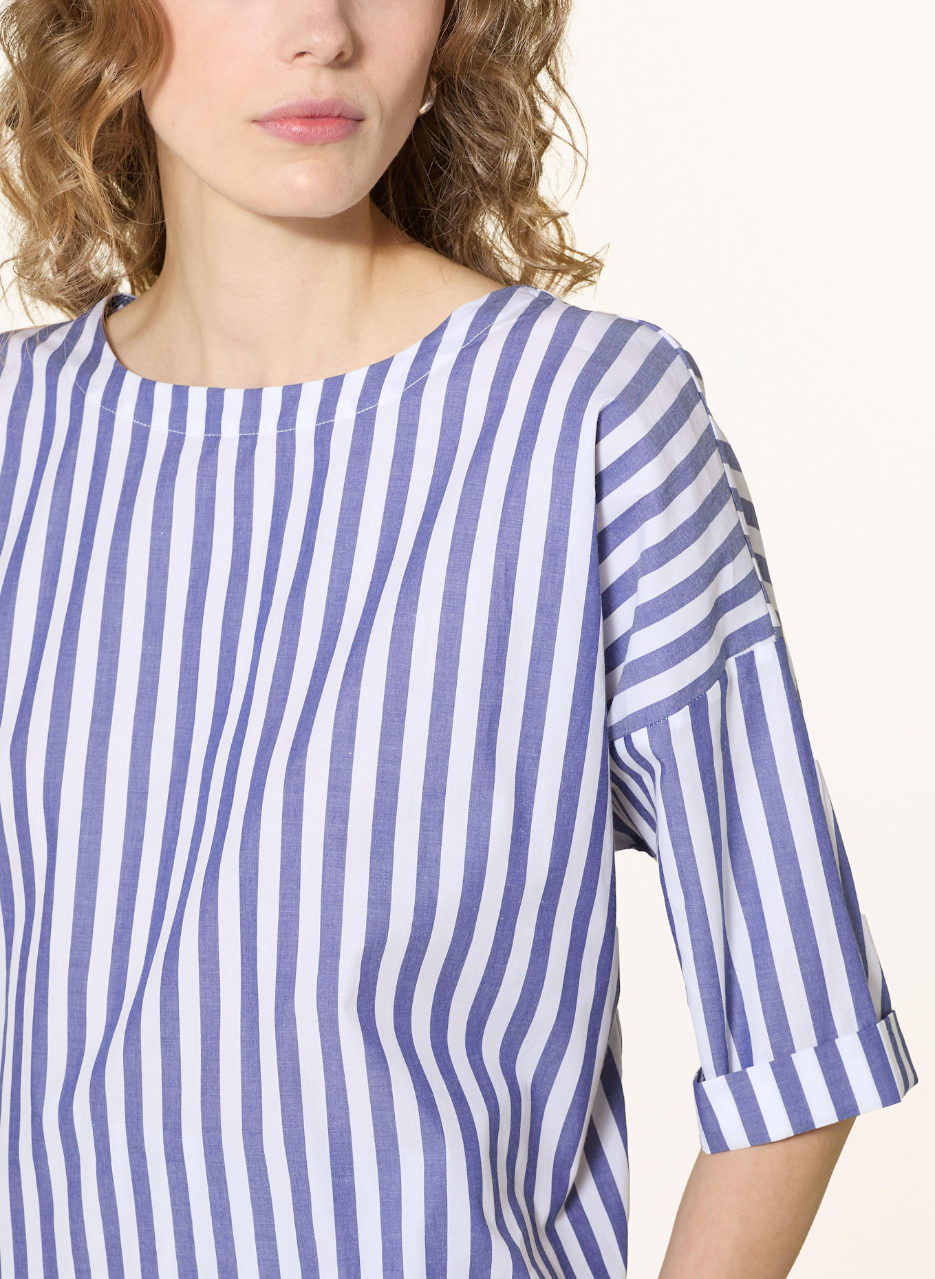 Rich & Royal Shirt blouse: MM6 Maison Margiela satin-finish shirt dress