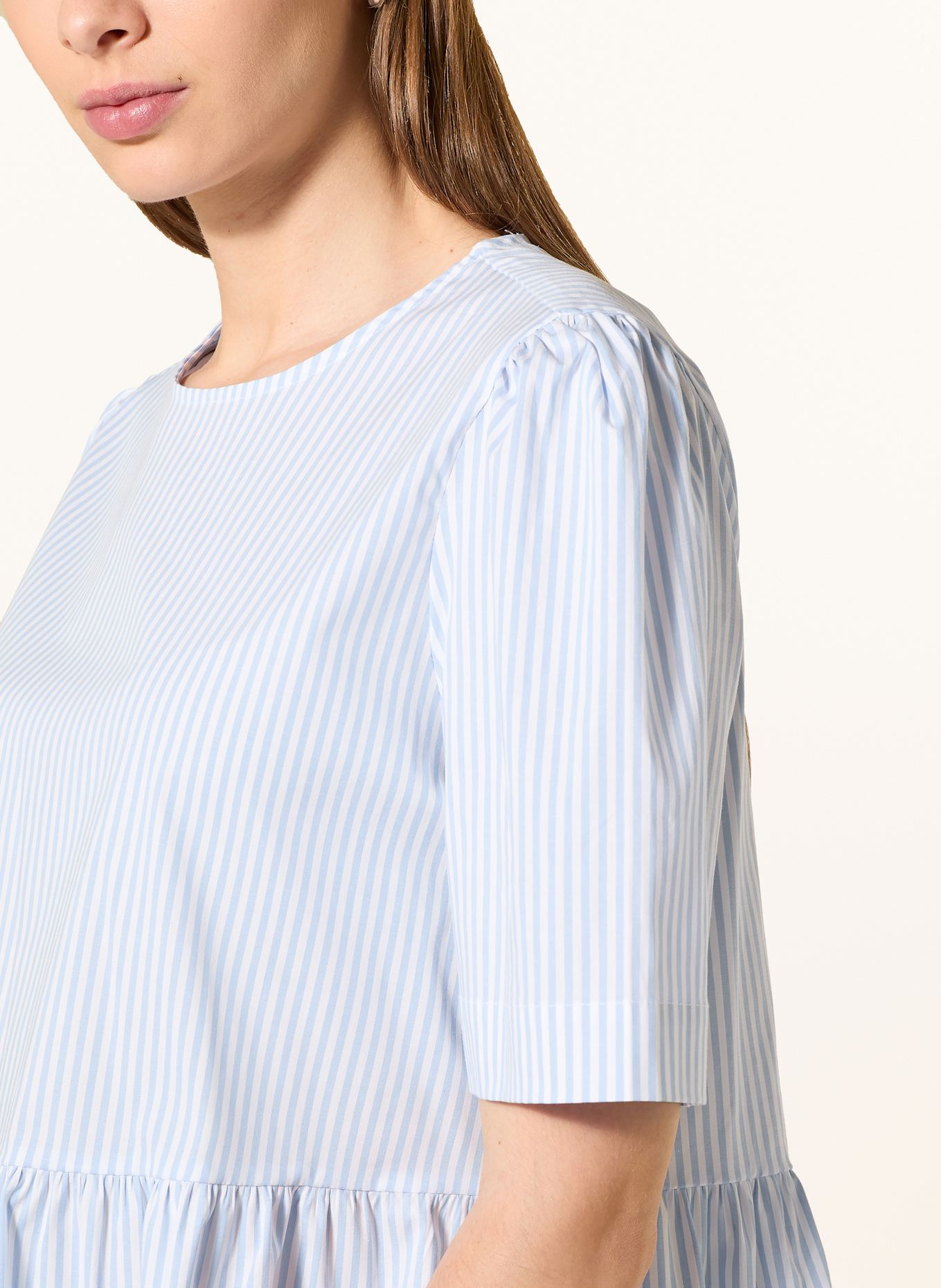 Rich & Royal Blusenshirt: HELLBLAU / WEISS