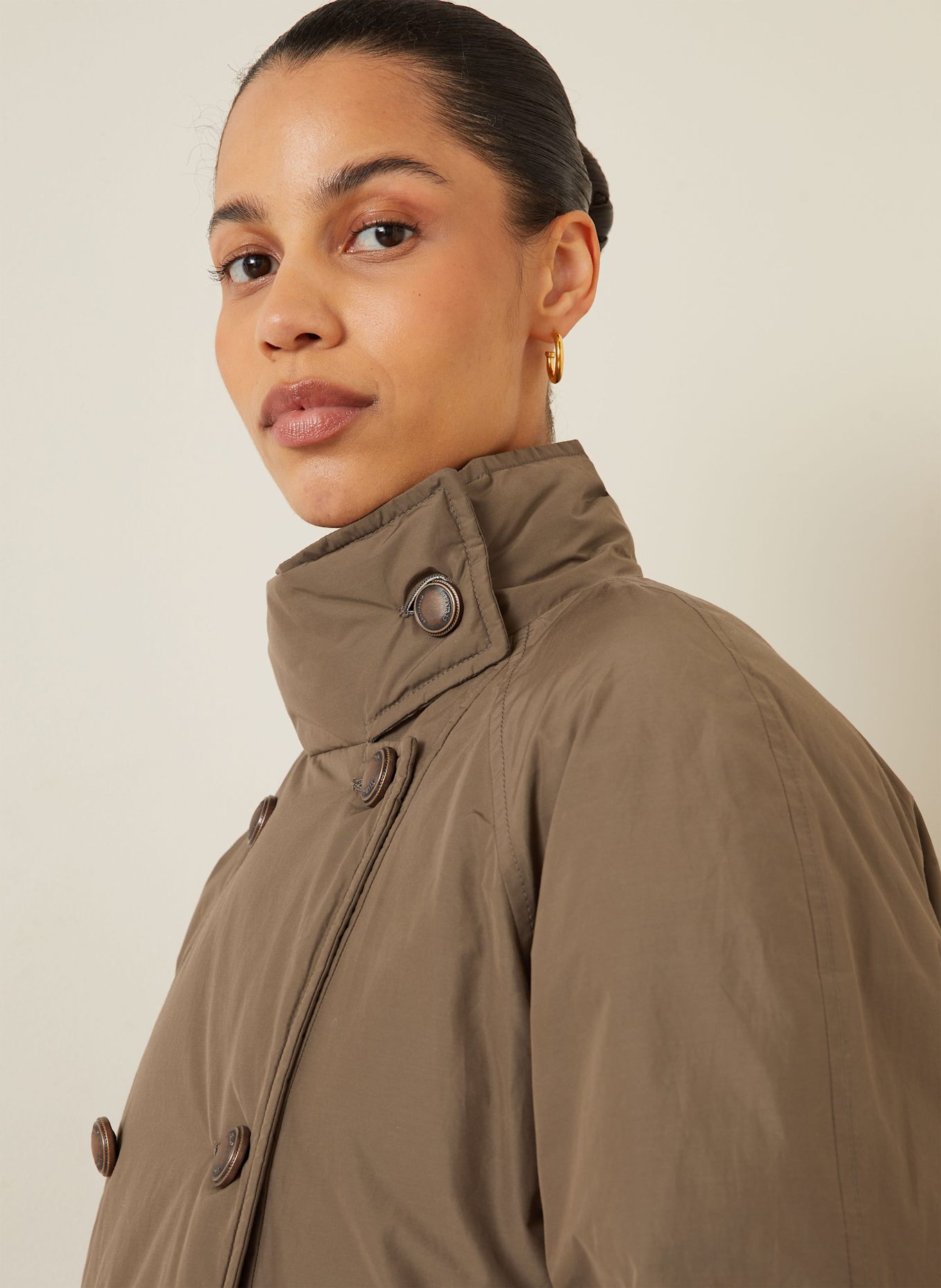 BRUNELLO CUCINELLI Daunenjacke: KHAKI