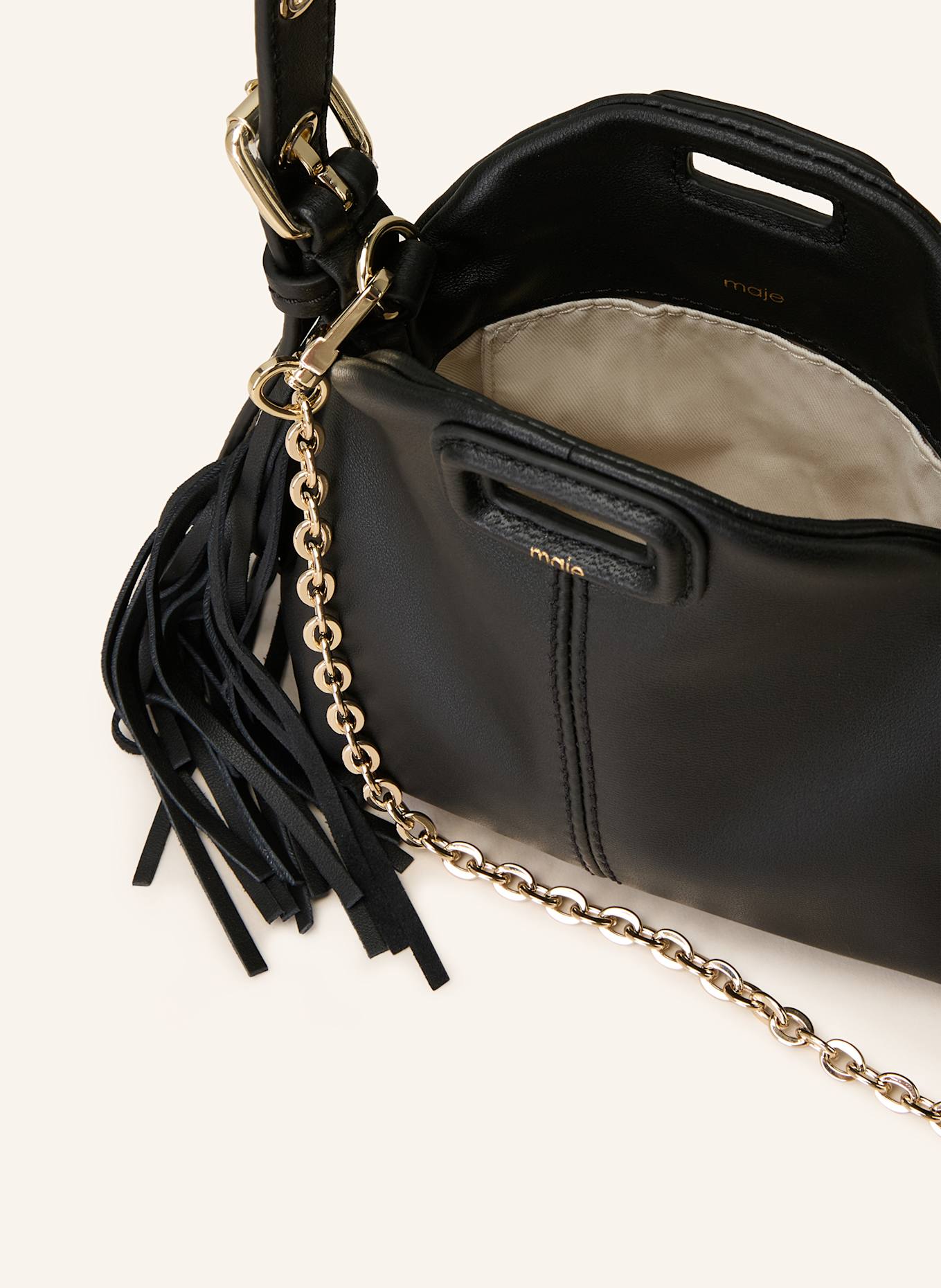 maje Handtasche: SCHWARZ