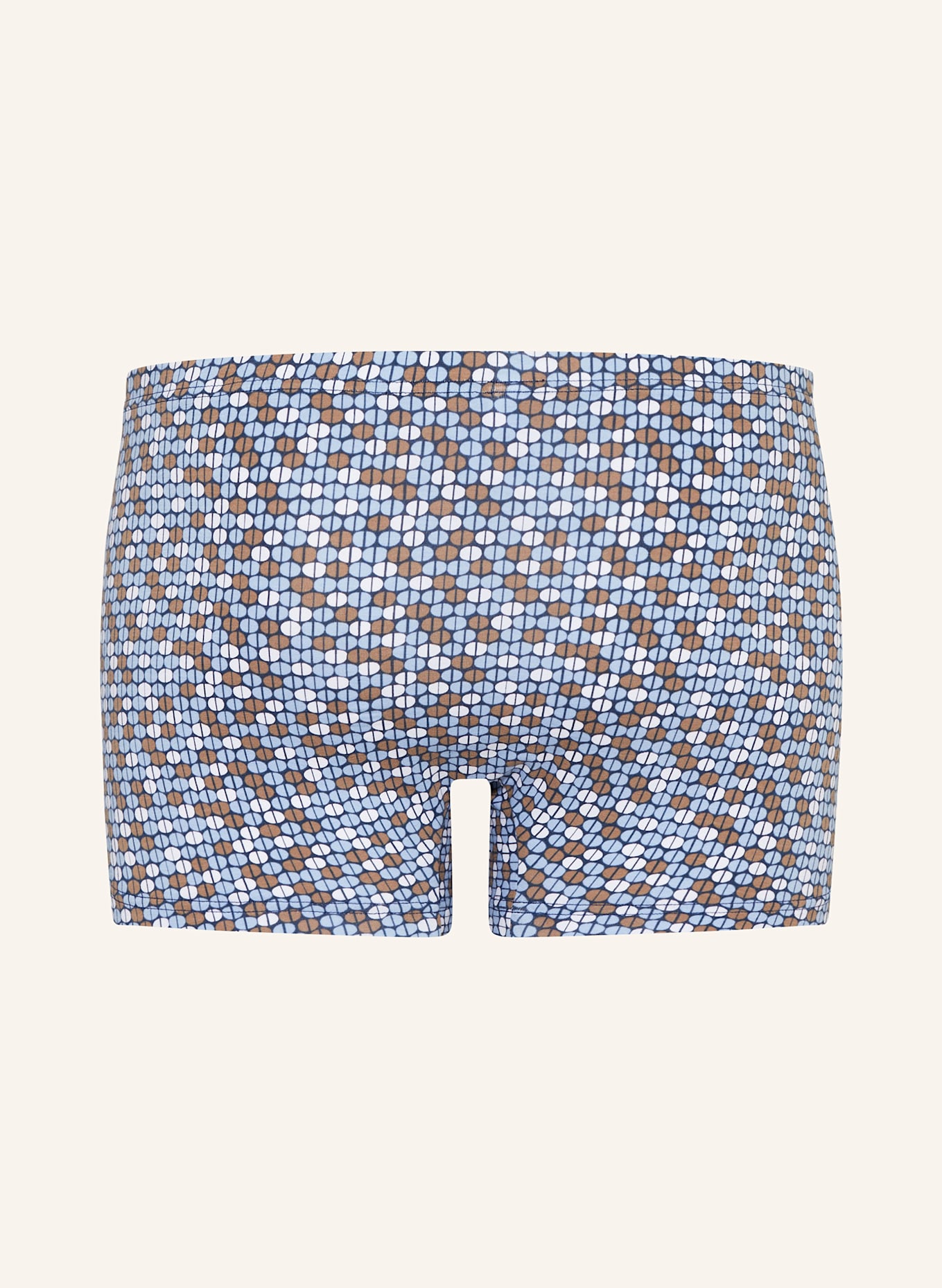 mey Boxer shorts series MOVING DOTS: DARK BLUE / LIGHT BLUE / BROWN