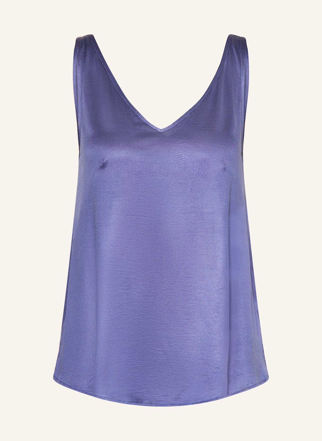 mey Schlafshirt Serie SO ELEGANT aus Satin: DUNKELBLAU