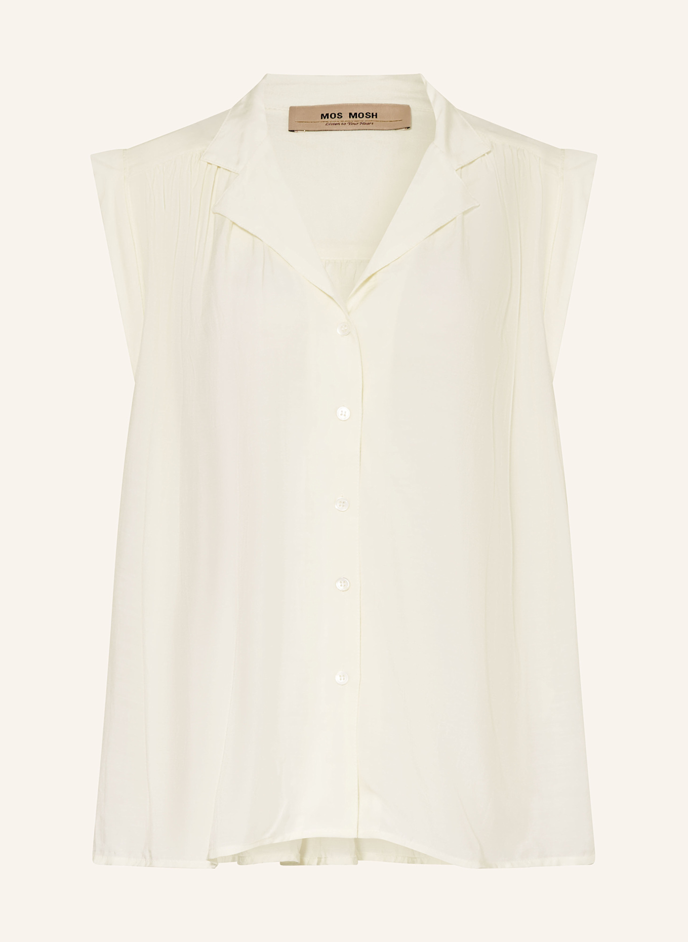 MOS MOSH Blouse top MMZUNO: LIGHT YELLOW