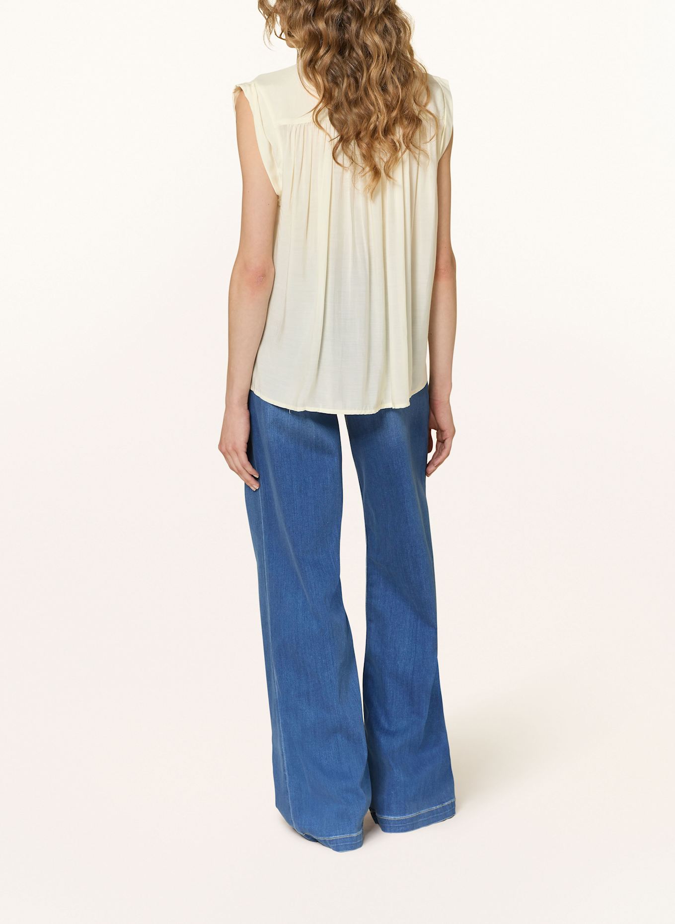 MOS MOSH Blouse top MMZUNO: LIGHT YELLOW