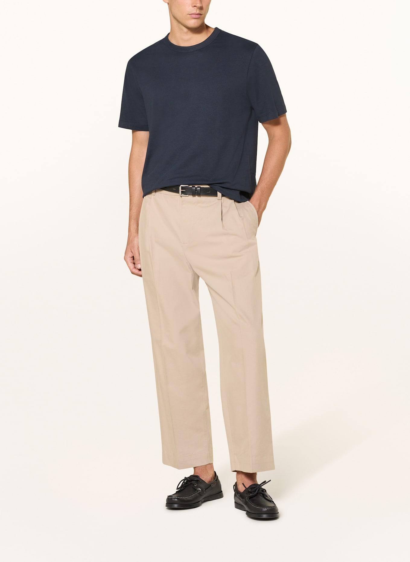 COS T-Shirt: DUNKELBLAU