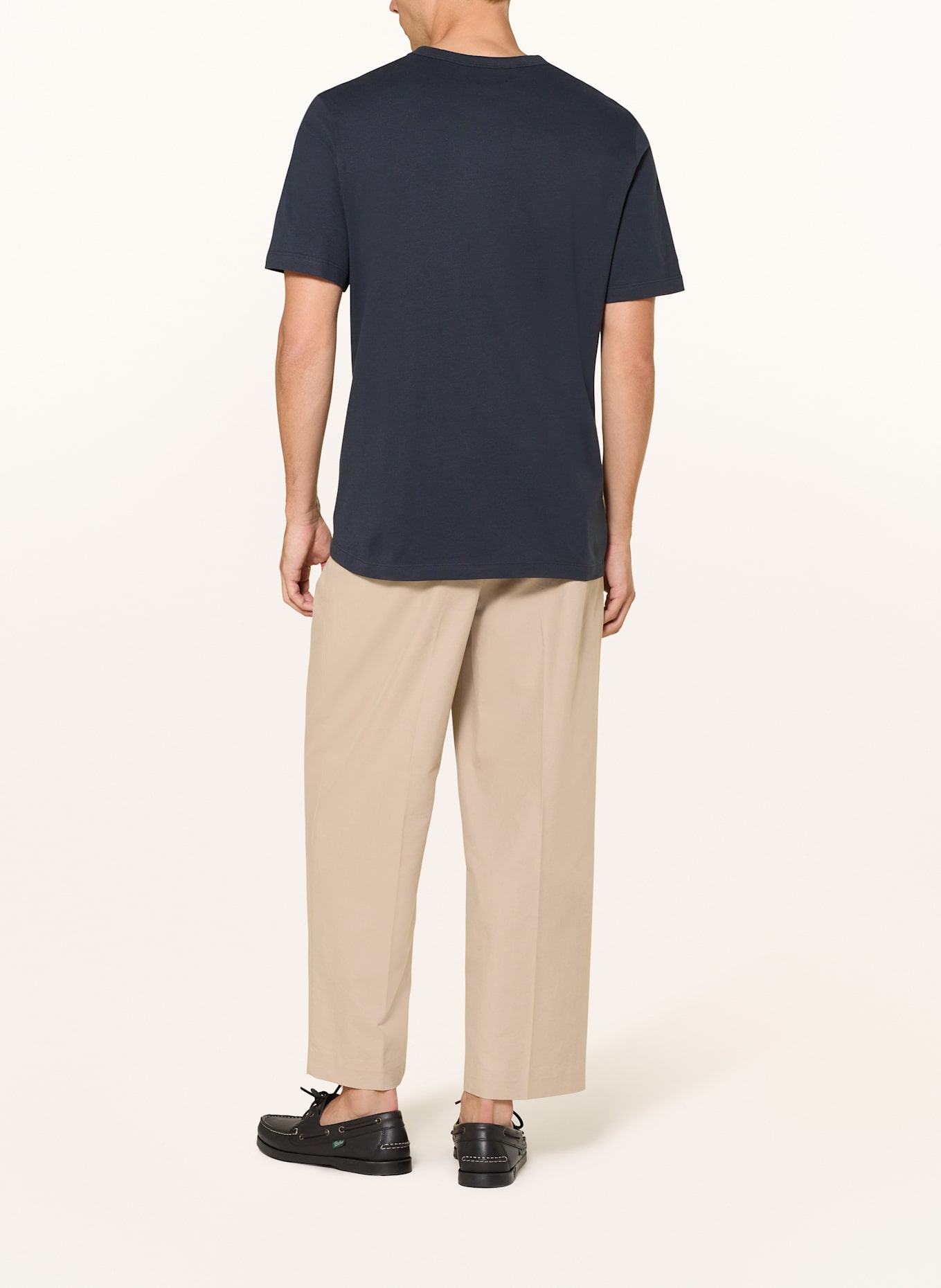 COS T-Shirt: DUNKELBLAU