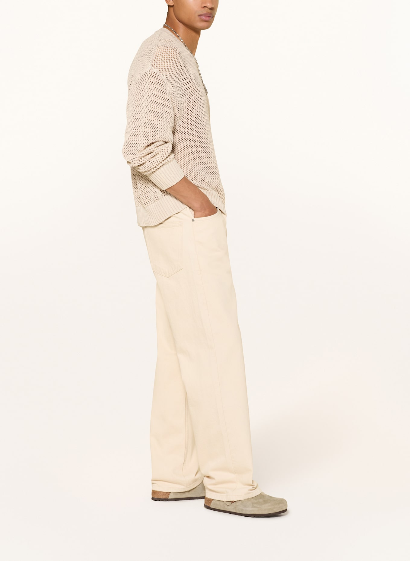 EIGHTYFIVE Jeans Relaxed Fit: 001 ECRU