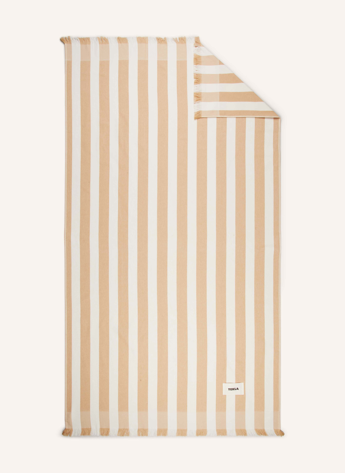 TEKLA Plážová osuška: KRÉMOVÁ/ BÉŽOVÁ