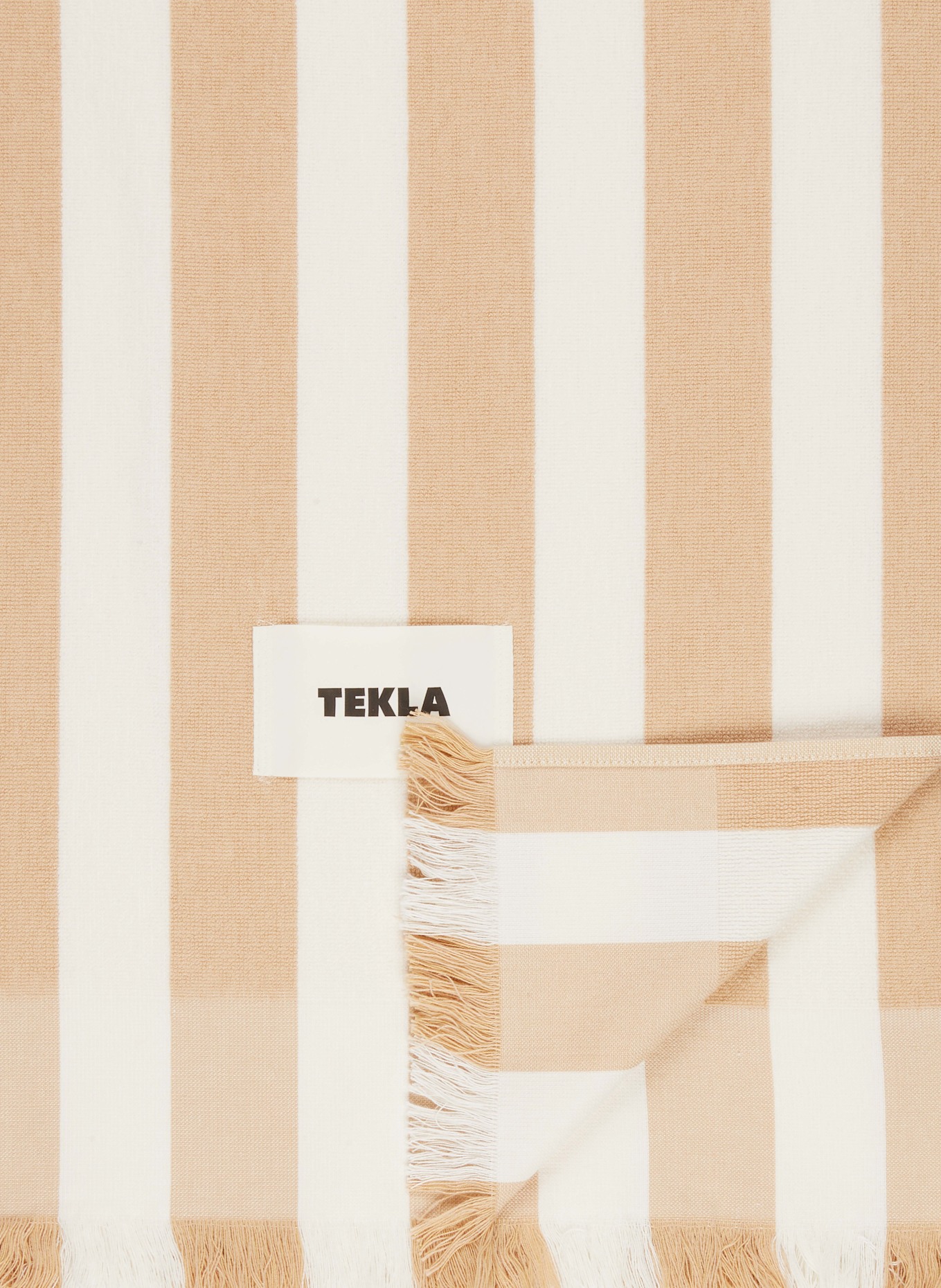 TEKLA Plážová osuška: KRÉMOVÁ/ BÉŽOVÁ