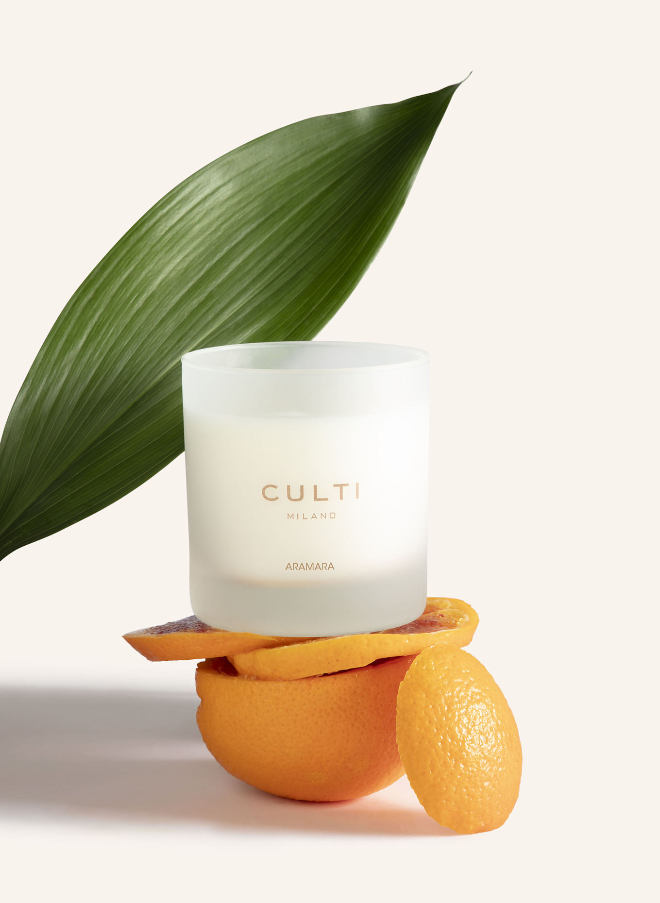 CULTI Bougie parfumée ARAMARA: BLANC