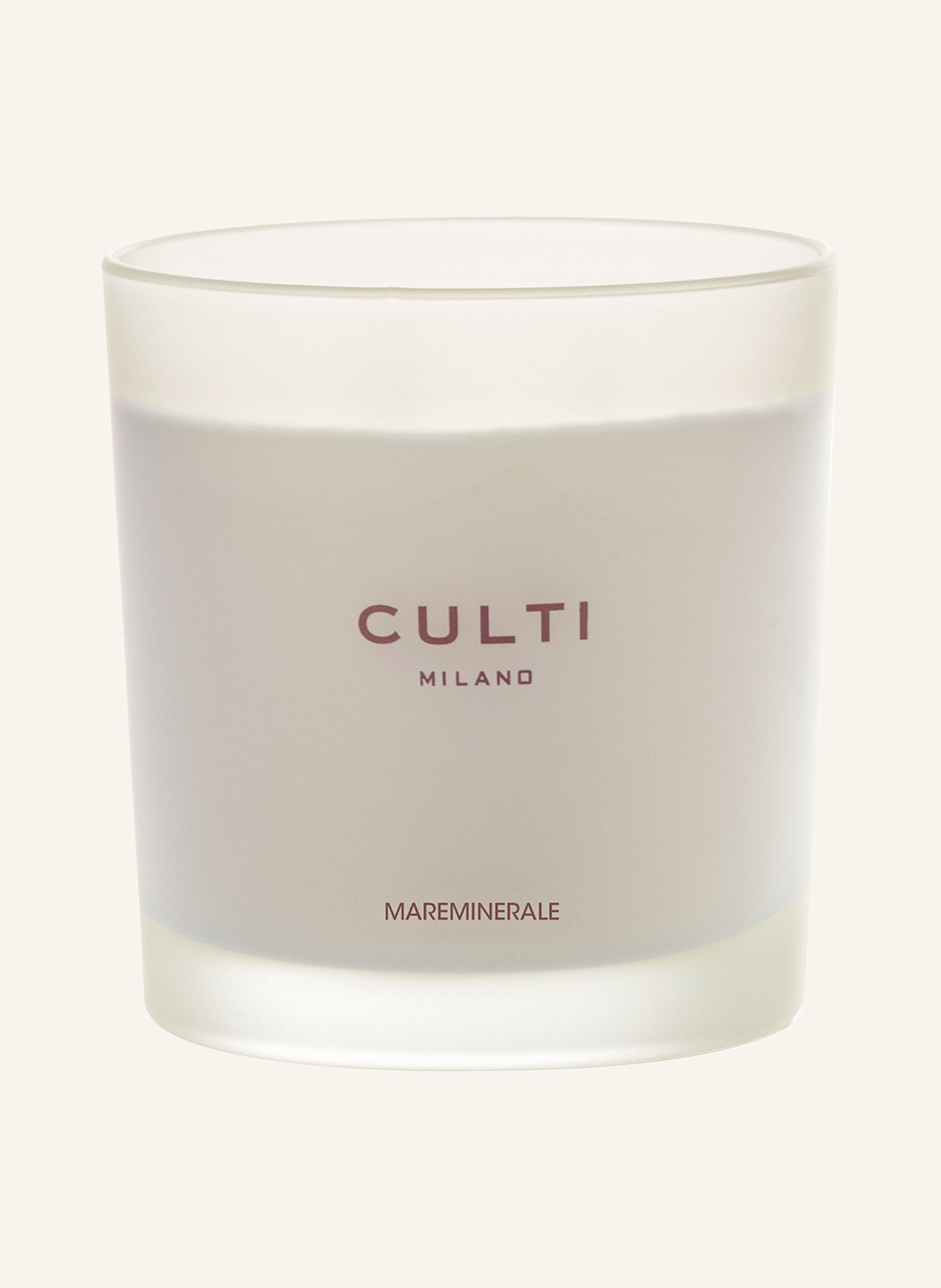 CULTI Duftkerze MAREMINERALE: WEISS