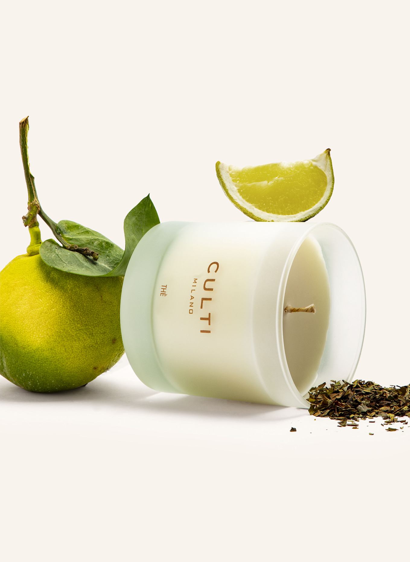 CULTI Duftkerze THÉ: WEISS