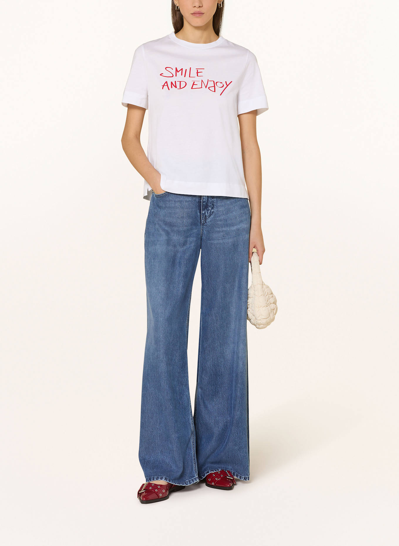 Rich & Royal T-Shirt: WEISS