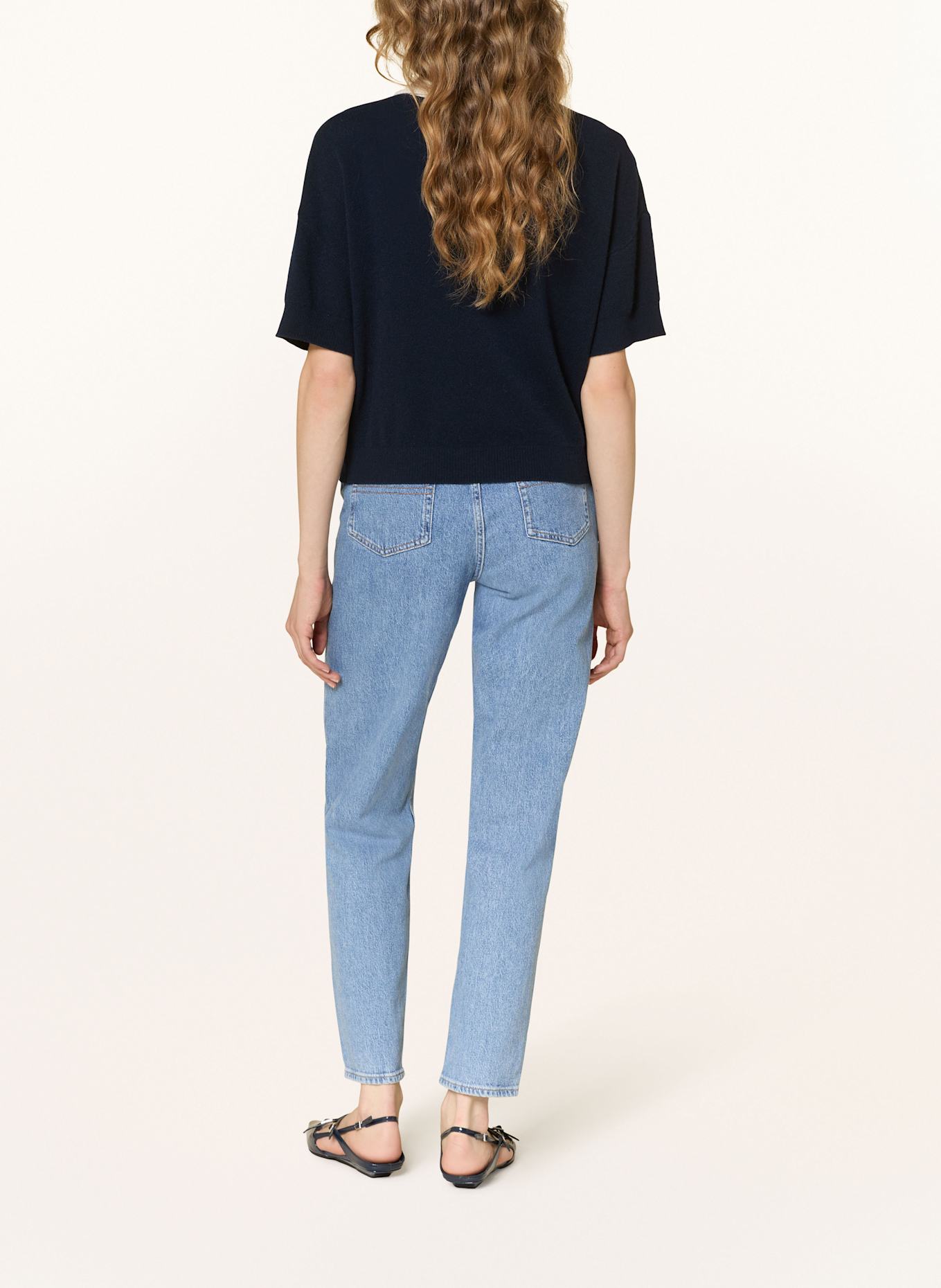 TOMMY JEANS Mom džíny: 1AB Denim Light