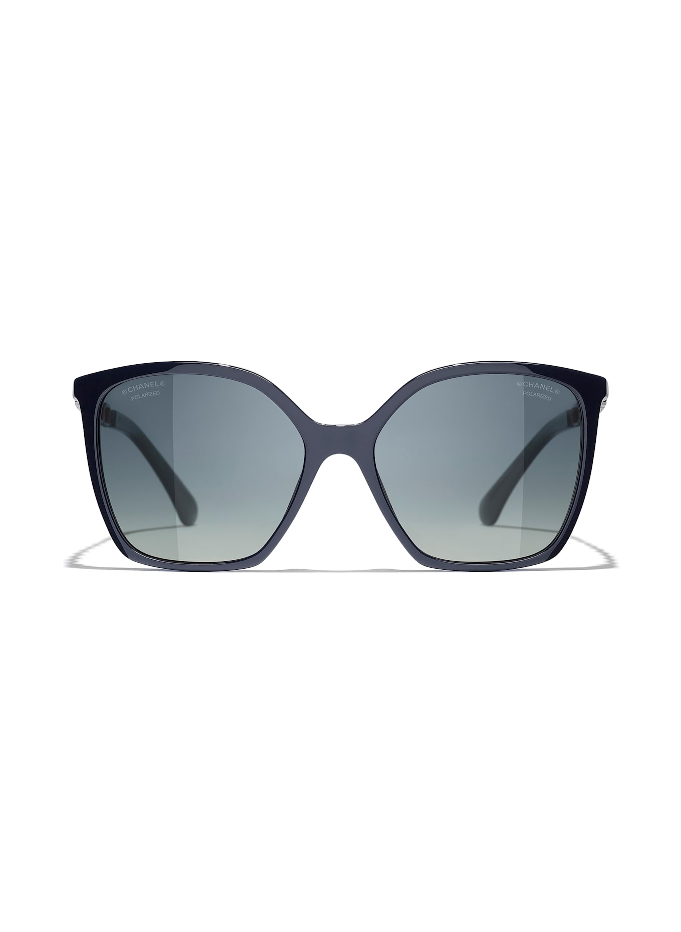 CHANEL Runde Sonnenbrille: 1462K4 - BLAU