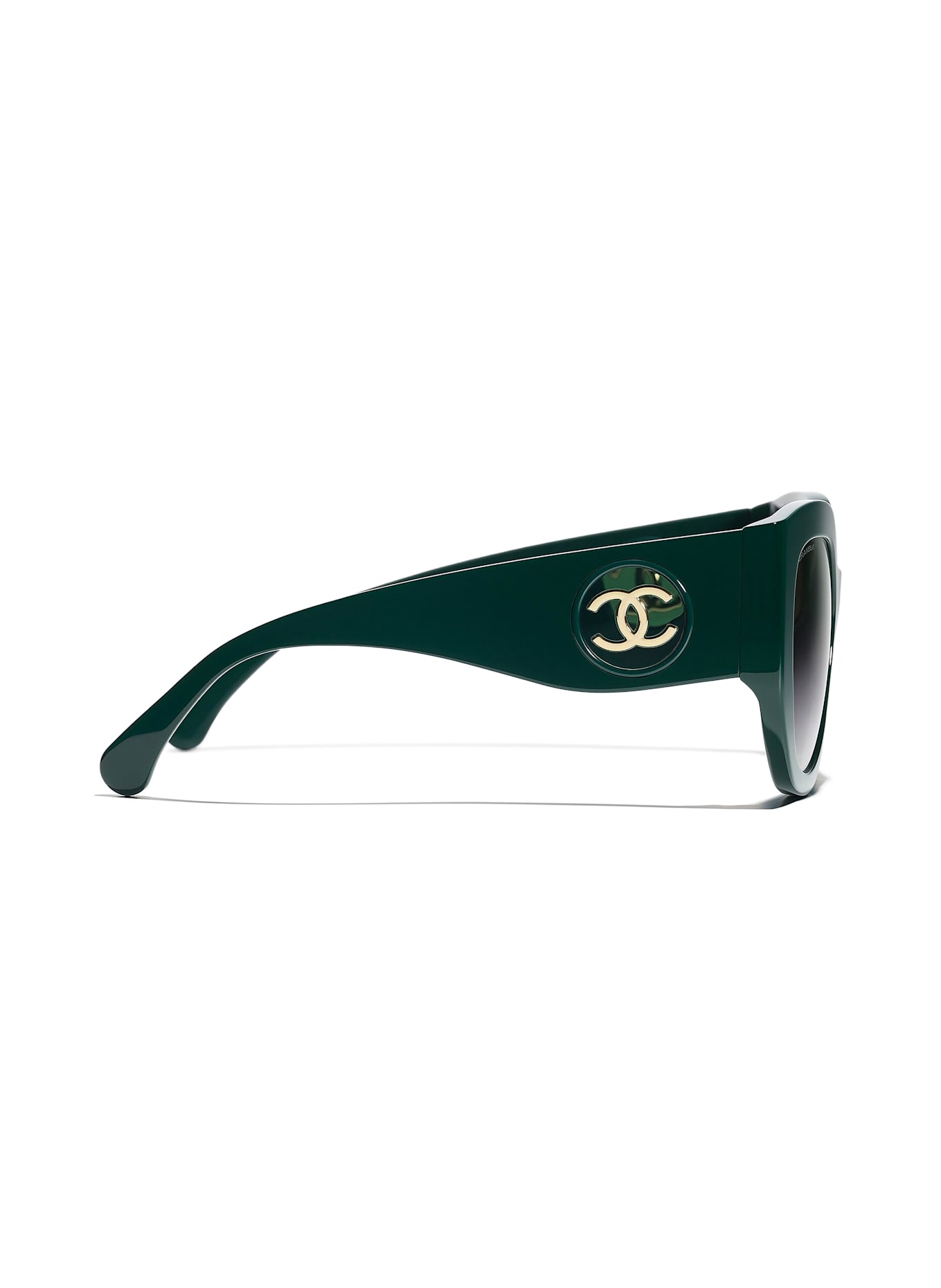 CHANEL Katzenaugenförmige Sonnenbrille: 1459S3 - GRÜN