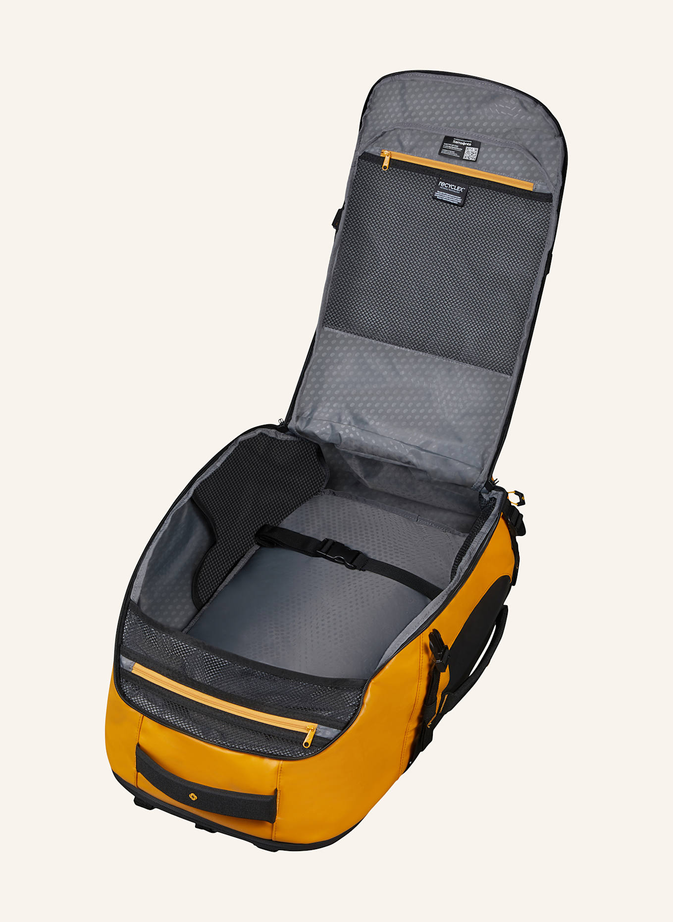 Samsonite Rucksack ECODRIVER M 55L: DUNKELGELB